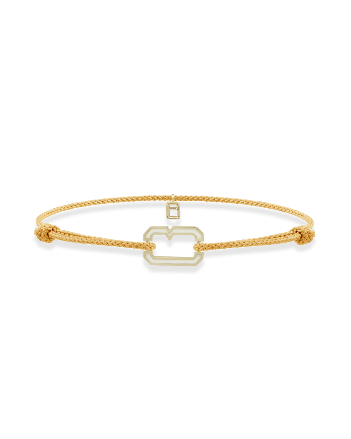 Monogram Cord Bracelet