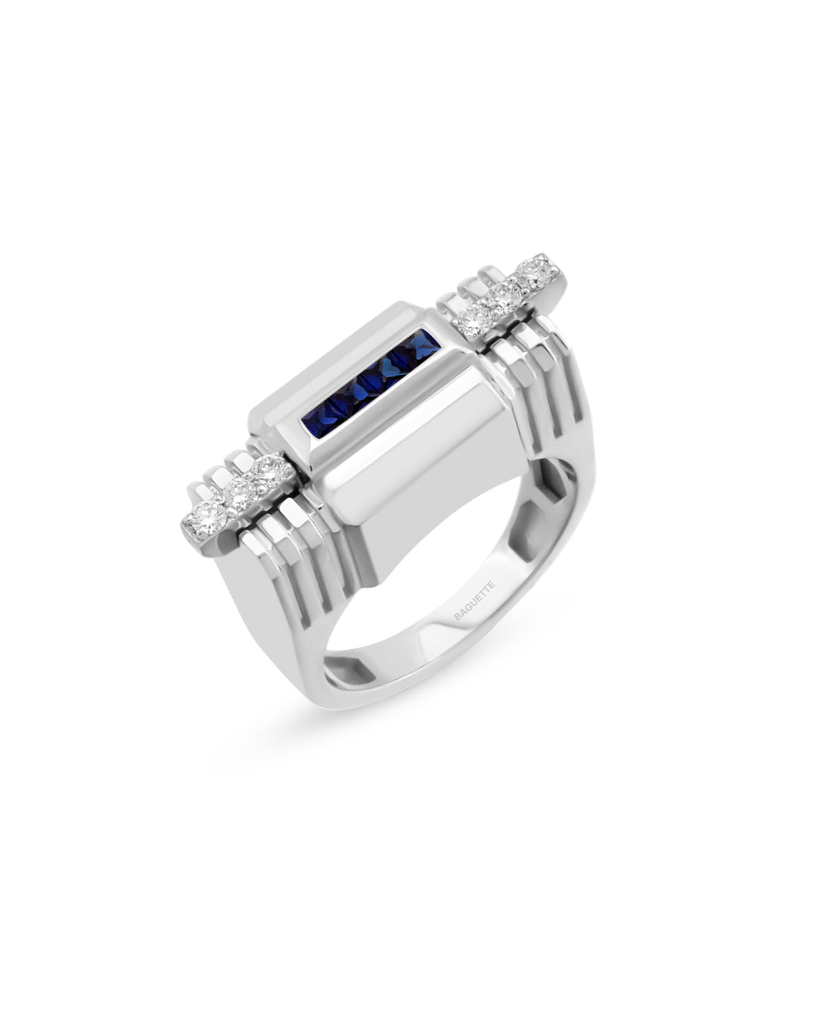 Armor Centro Gem Pinky Ring