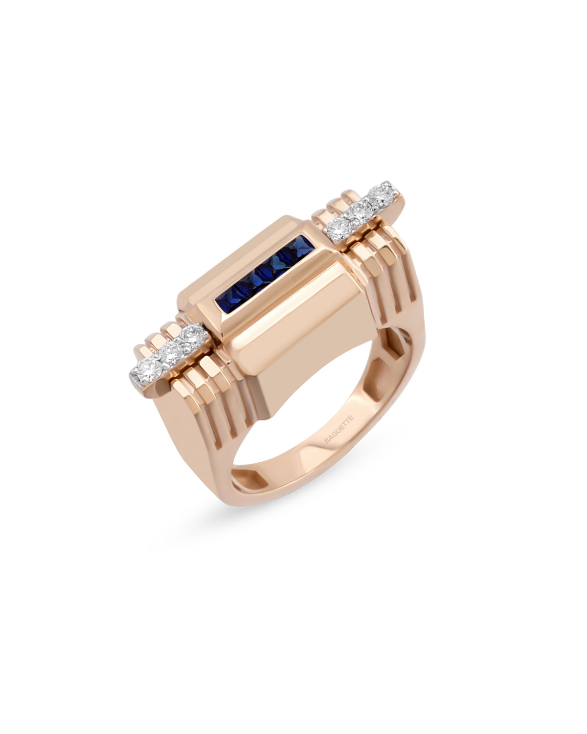 Armor Centro Gem Pinky Ring