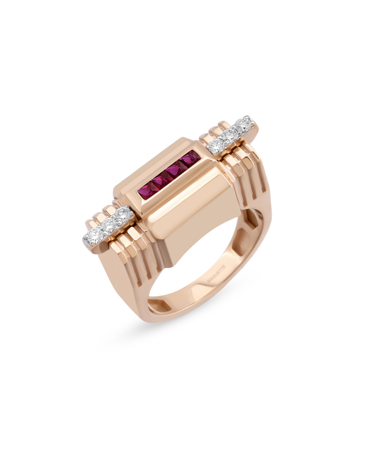 Armor Centro Gem Pinky Ring