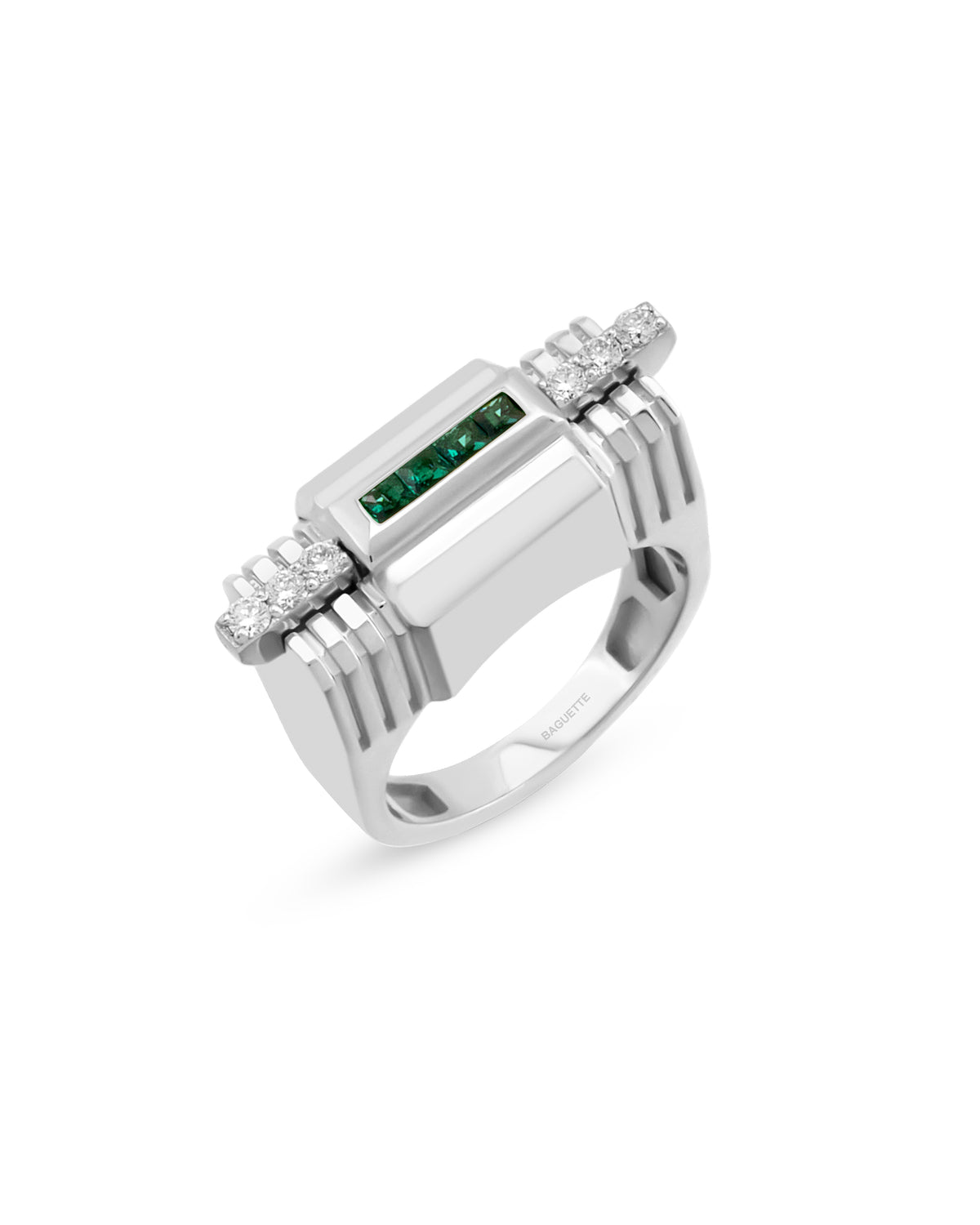Armor Centro Gem Pinky Ring