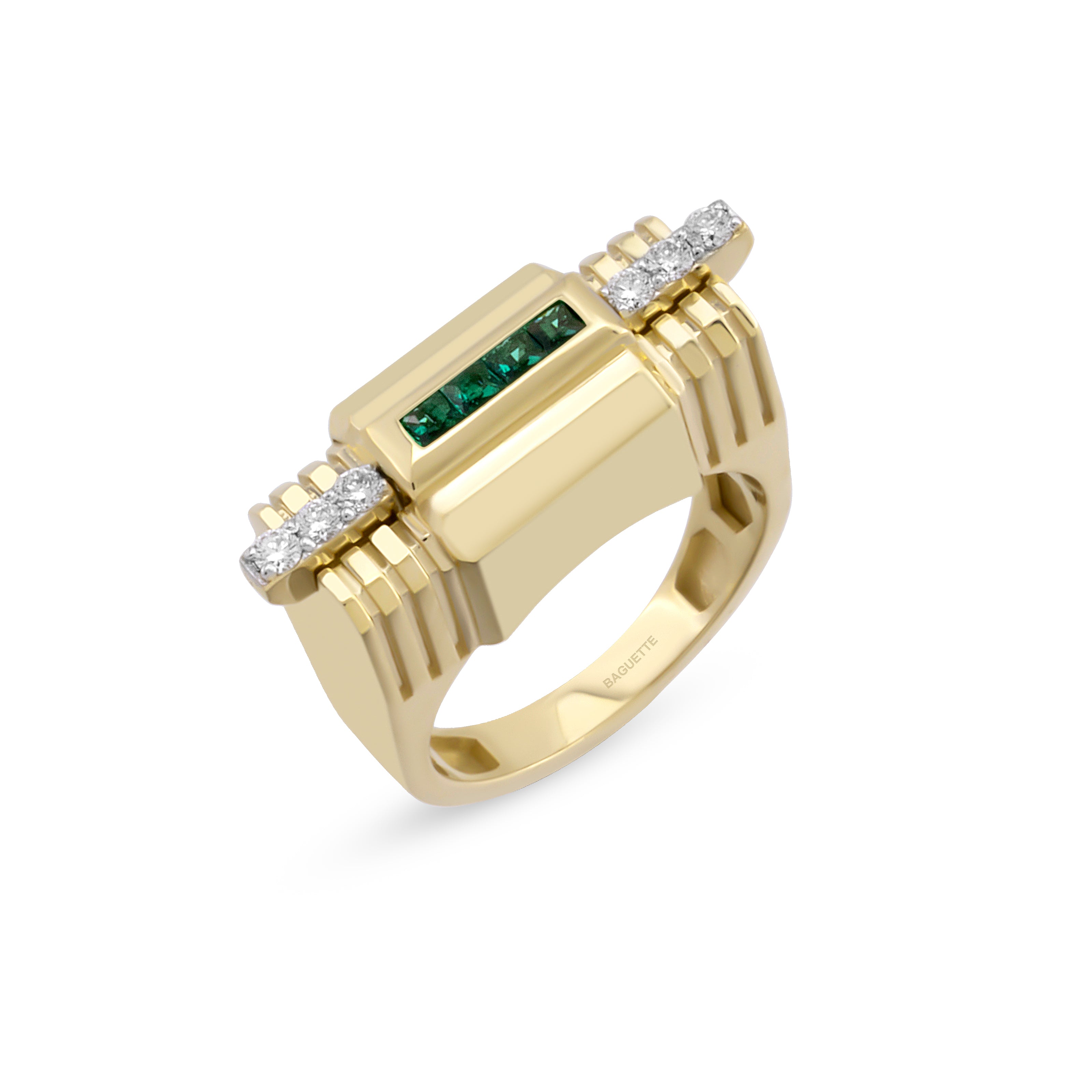 Armor Centro Gem Pinky Ring