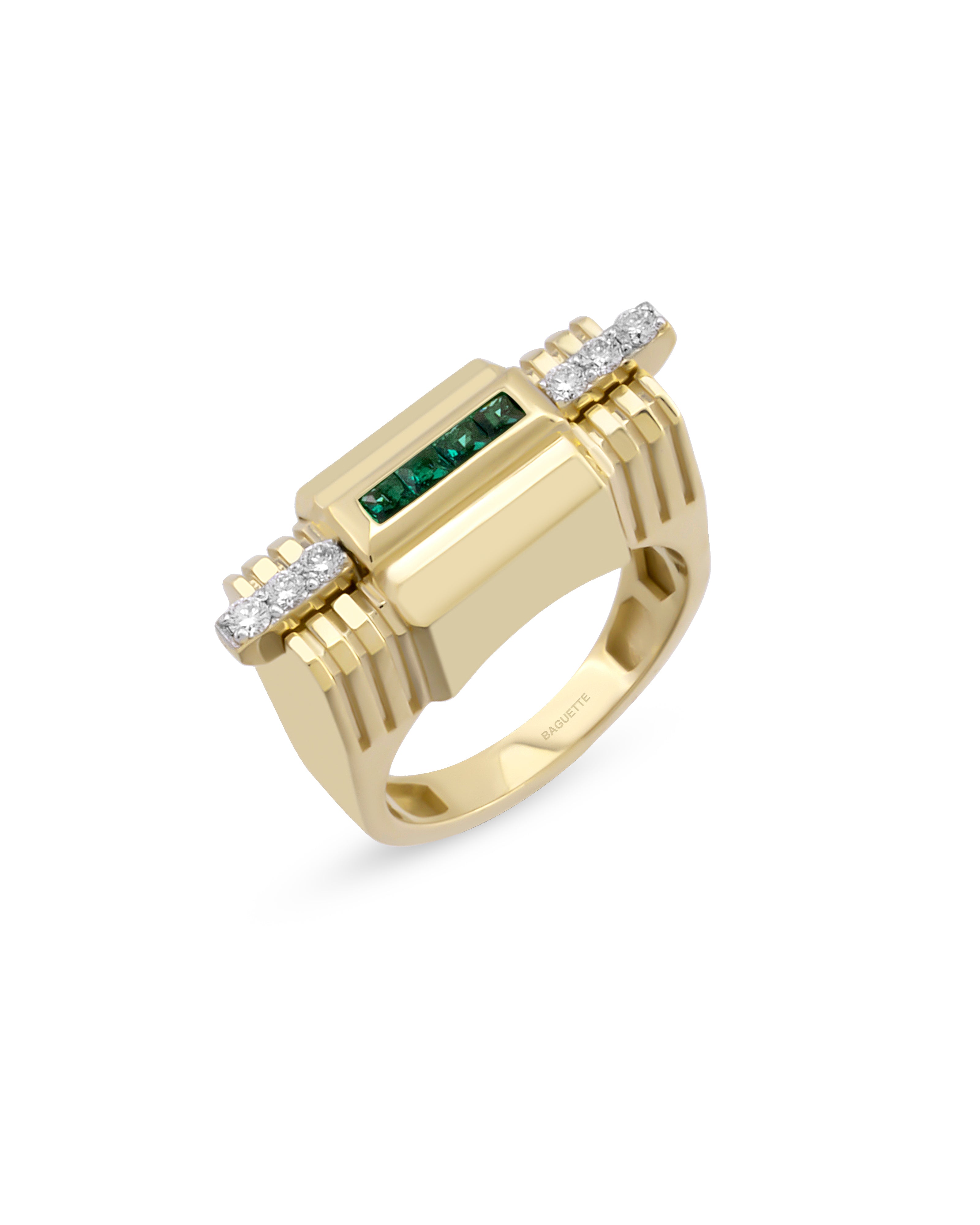 Armor Centro Gem Pinky Ring