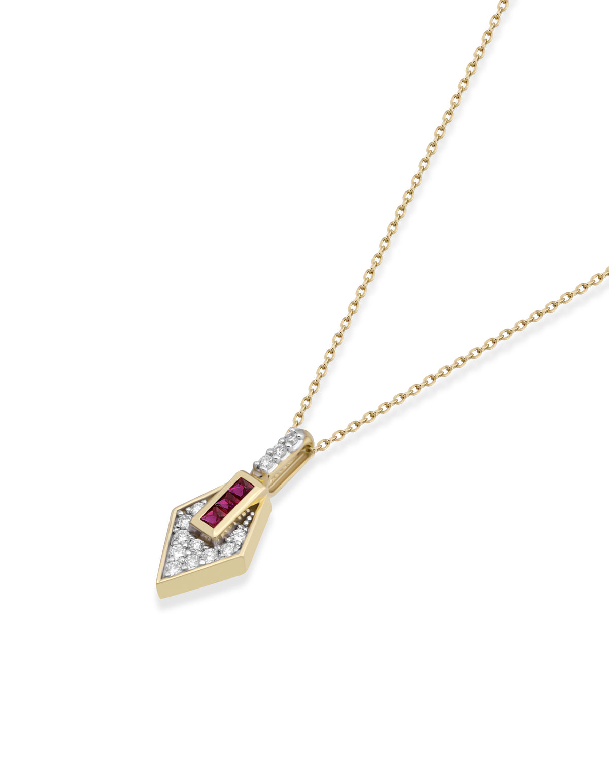 Zipp Gem Necklace