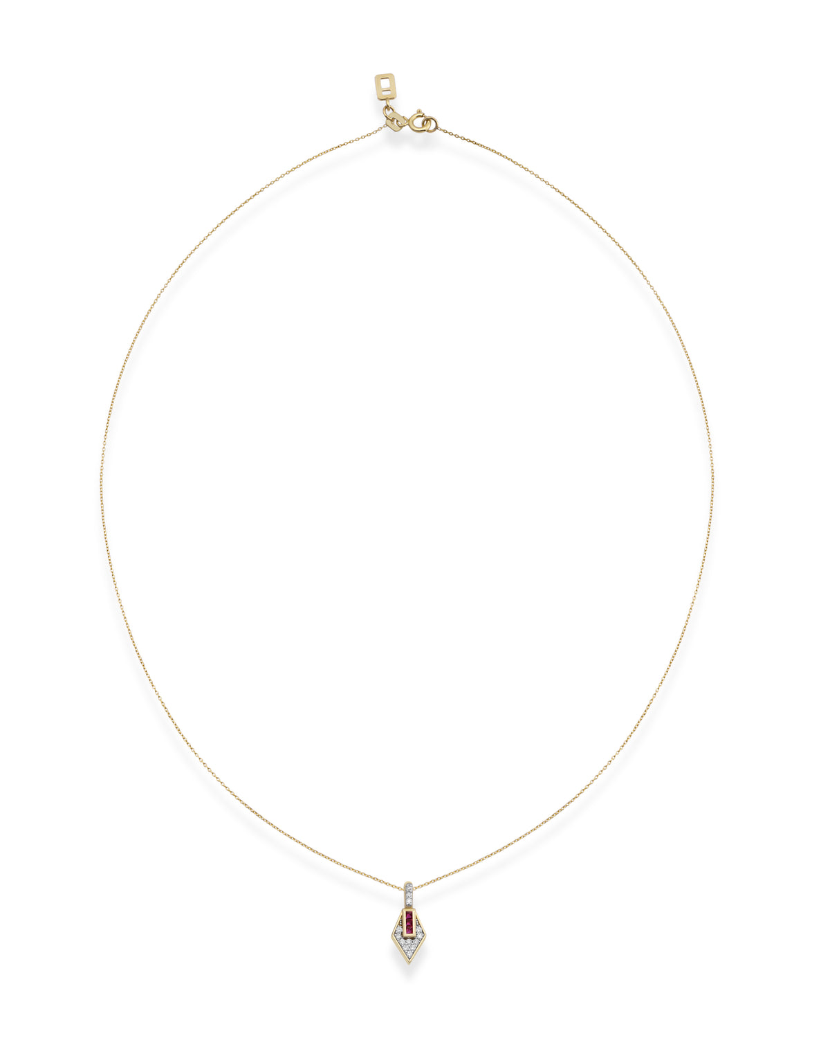 Zipp Gem Necklace