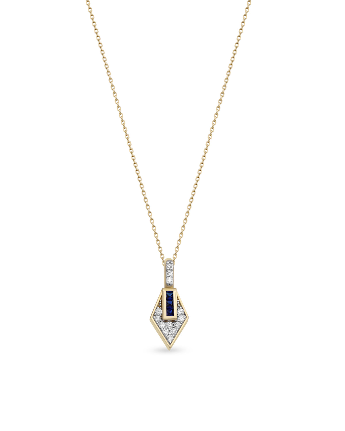 Zipp Gem Necklace