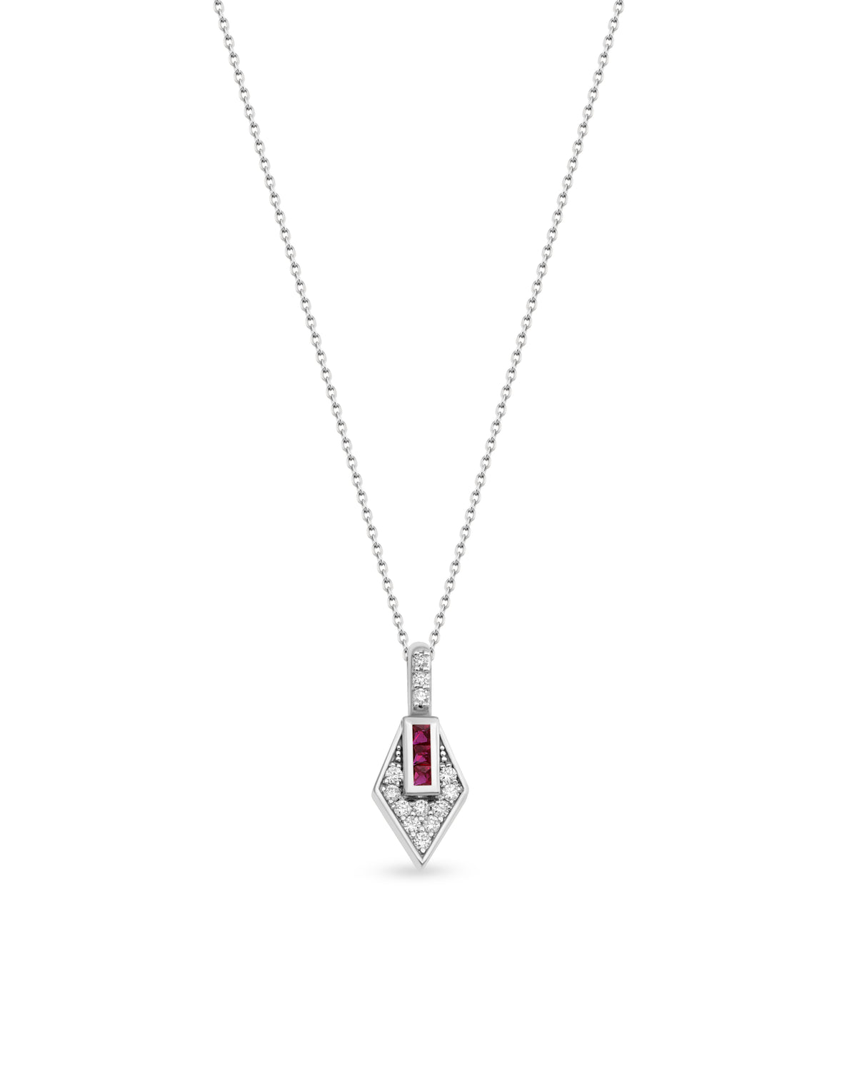 Zipp Gem Necklace