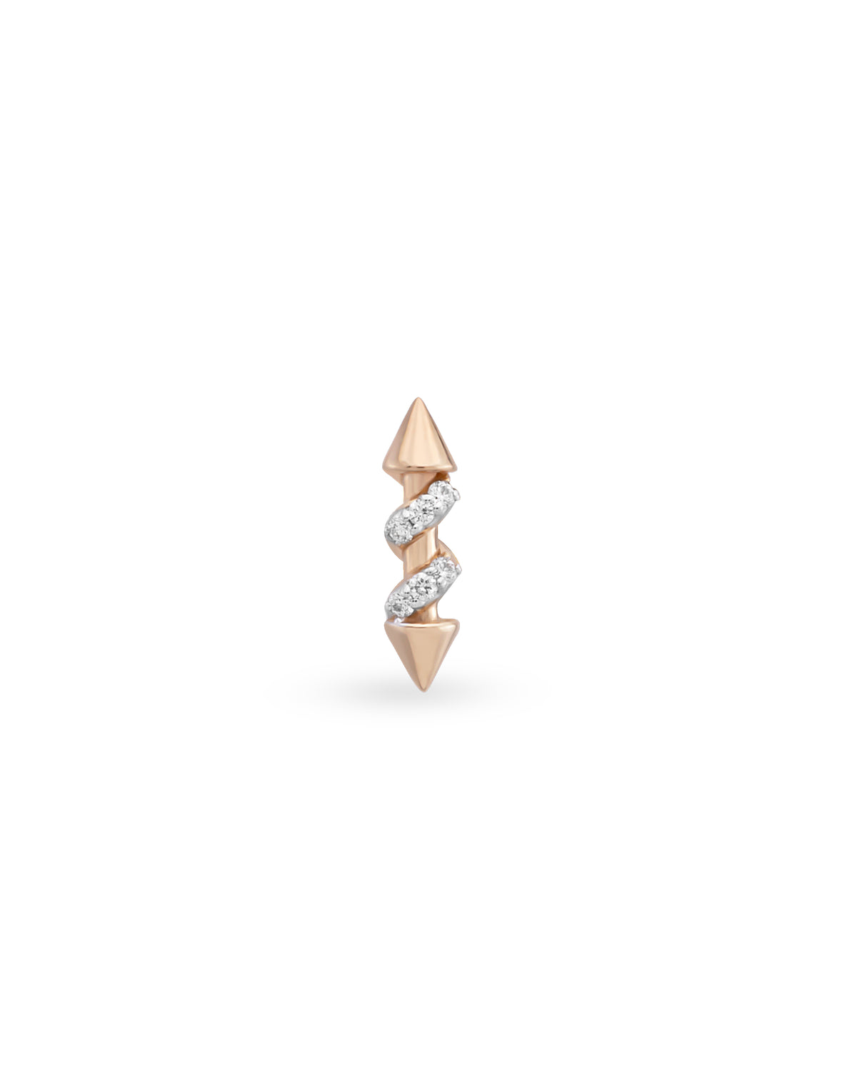Twist Minion Single Earring