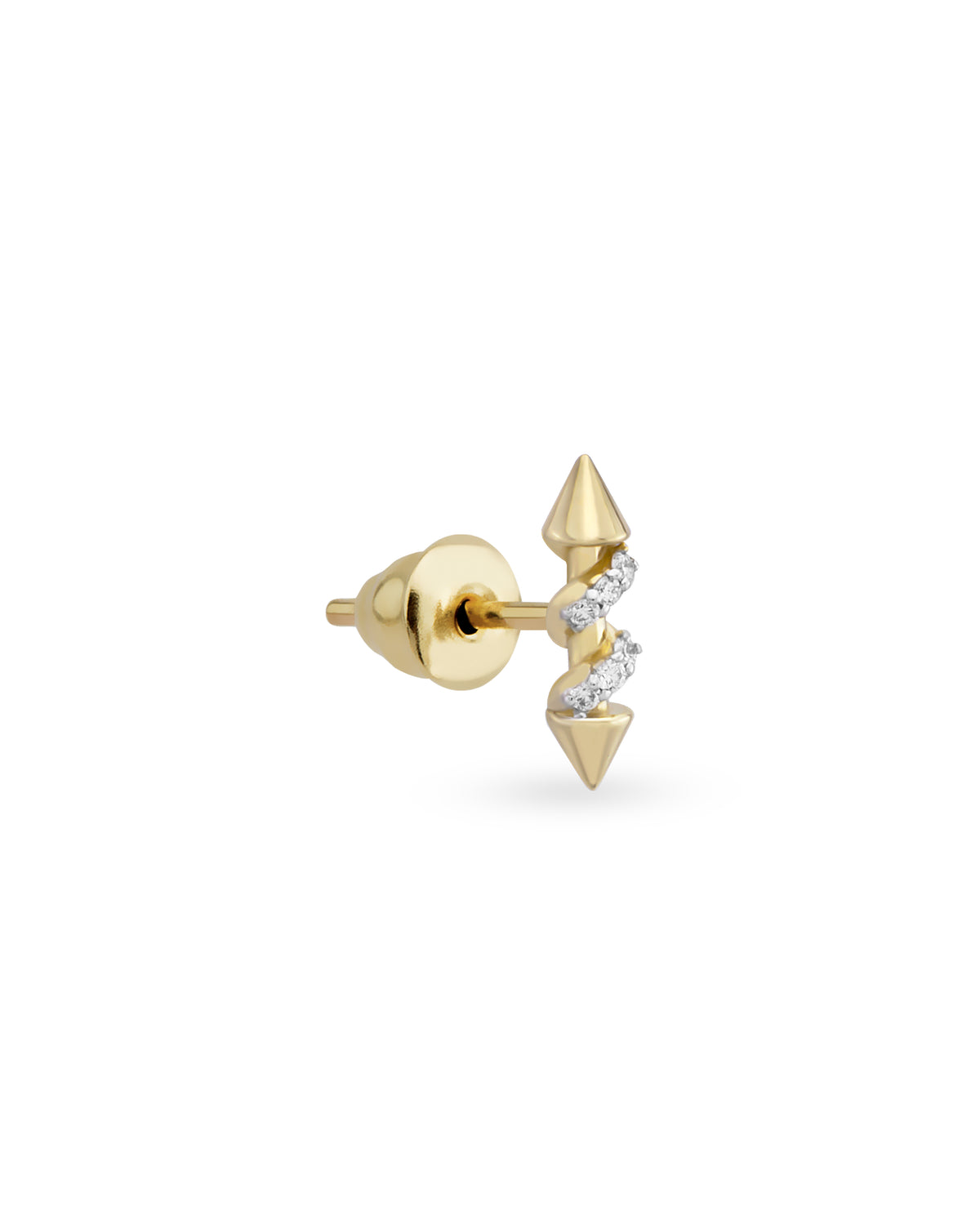 Twist Minion Single Earring