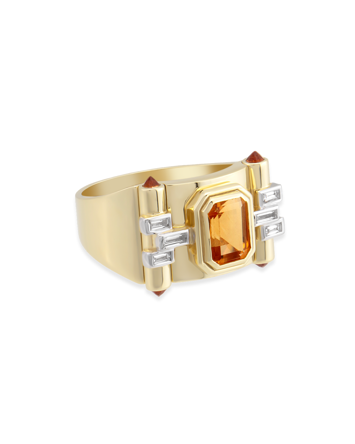 Greta Petit Citrine Ring