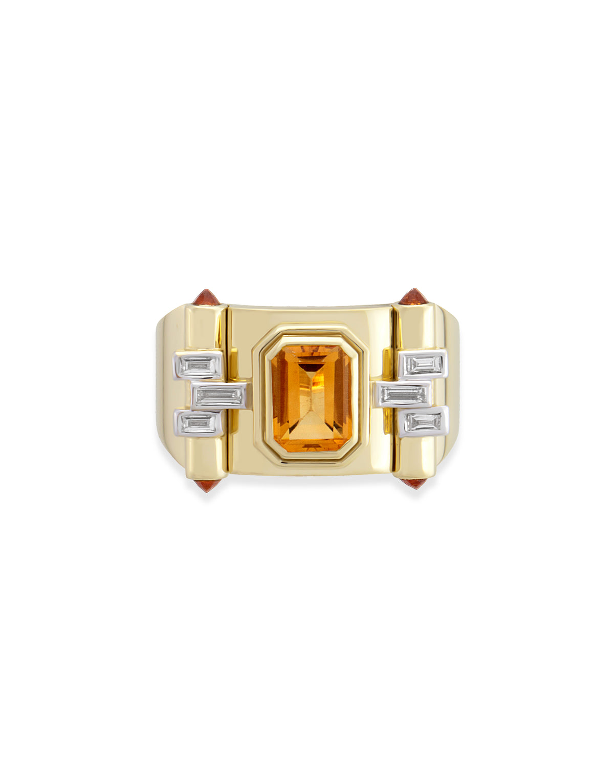 Greta Petit Citrine Ring