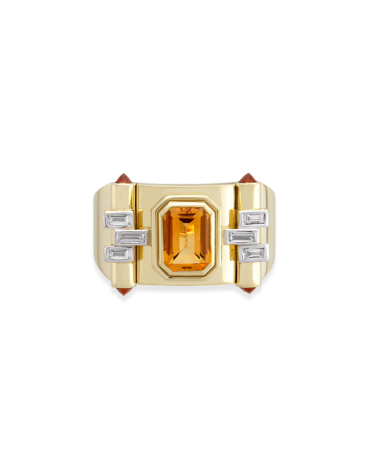 Greta Petit Citrine Ring