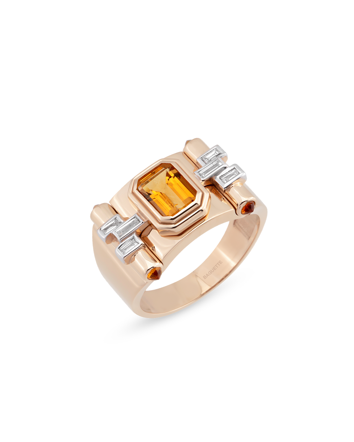 Greta Petit Citrine Ring