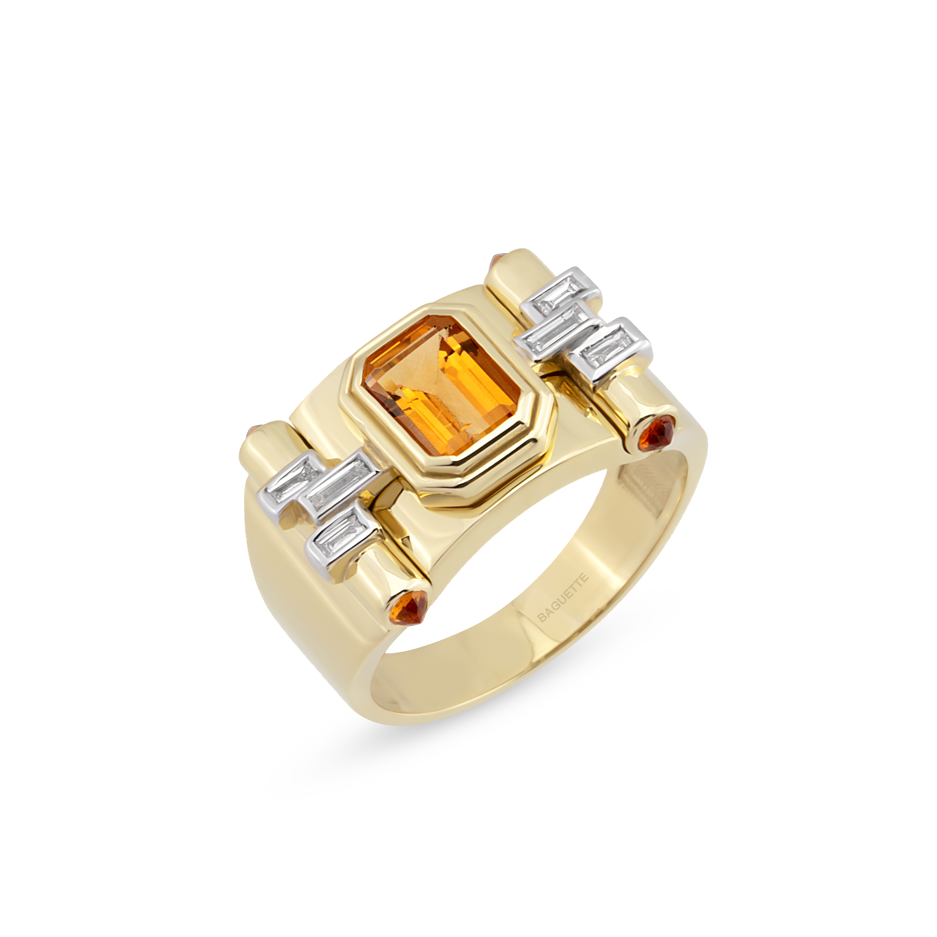 Greta Petit Citrine Ring