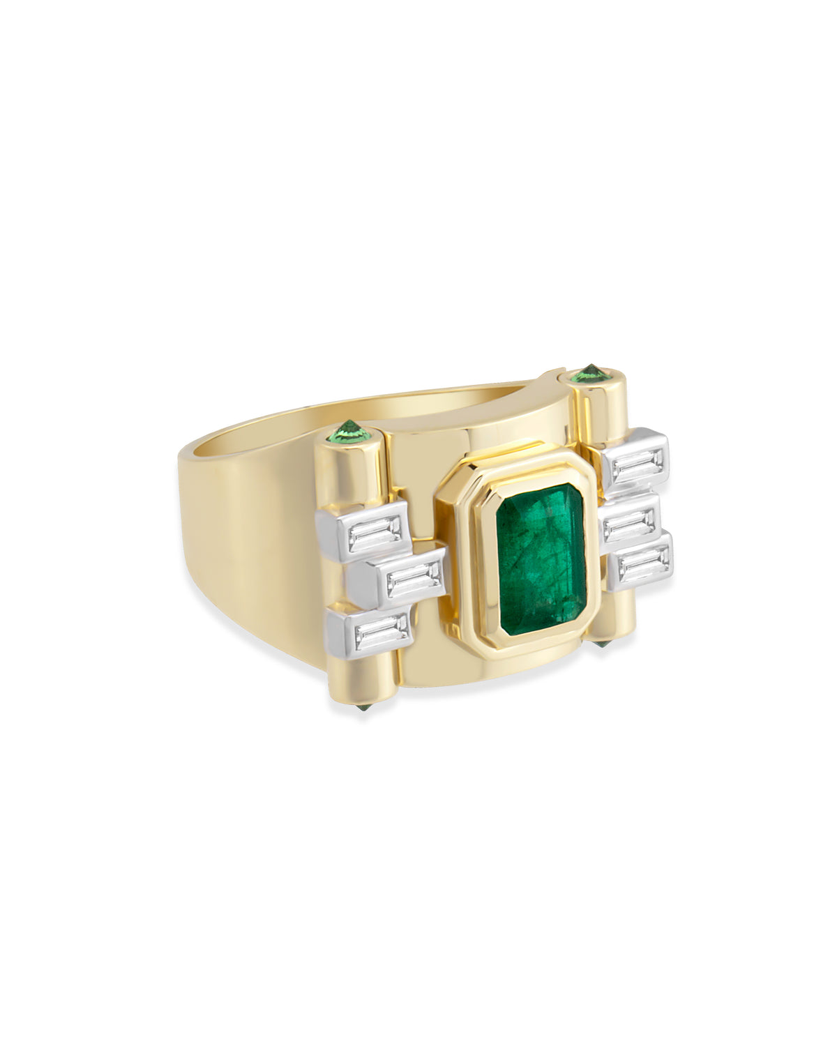Greta Emerald Ring