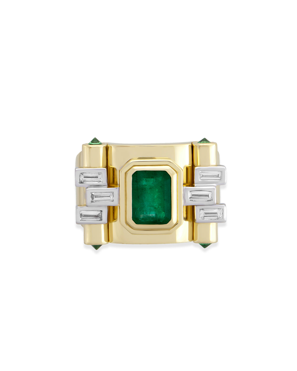 Greta Emerald Ring