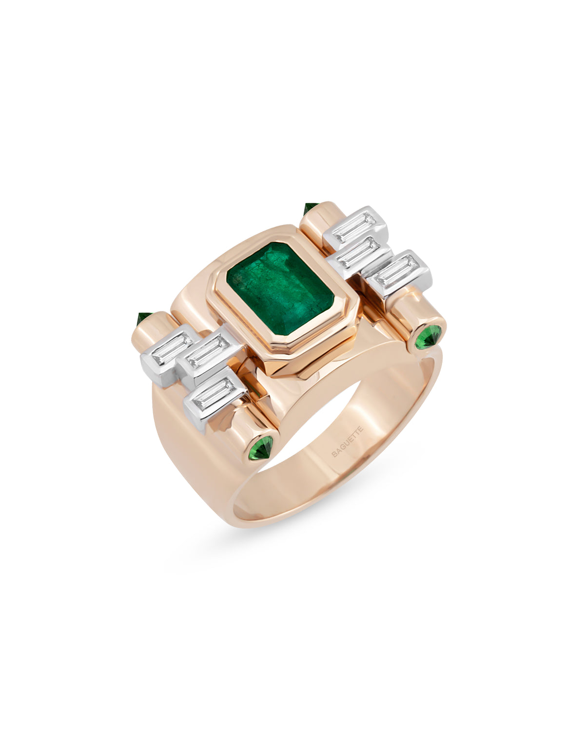 Greta Emerald Ring