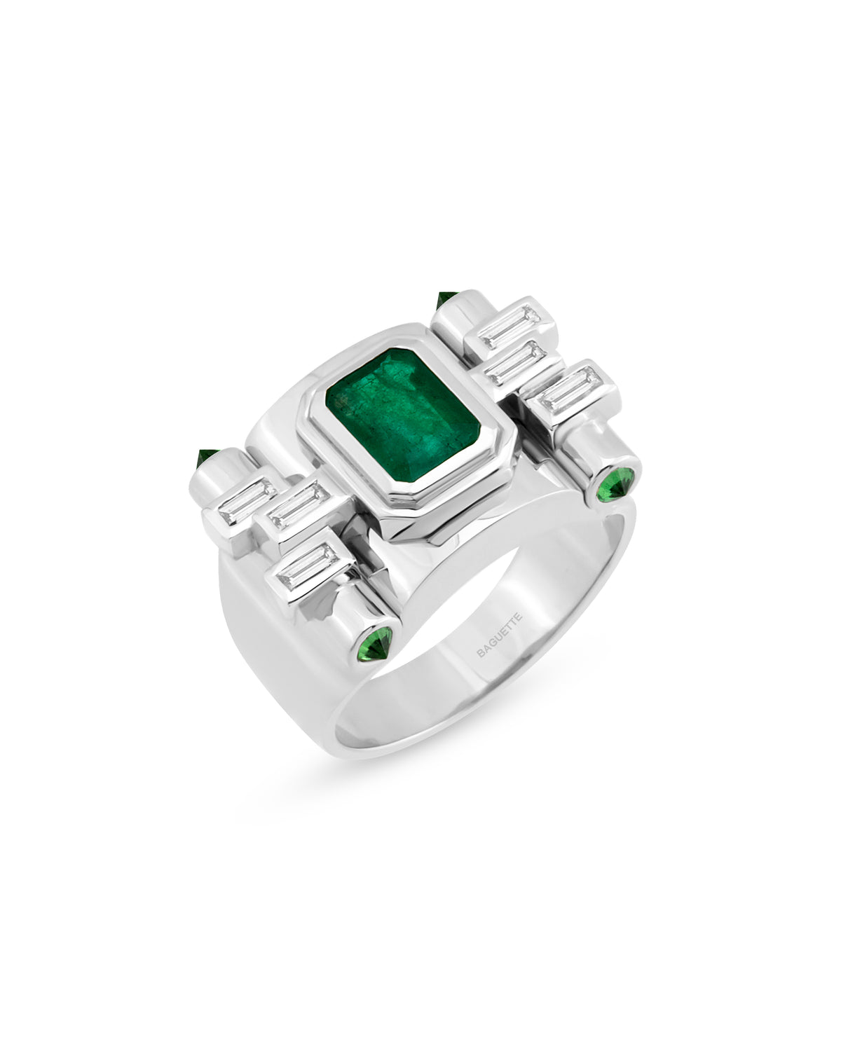 Greta Emerald Ring