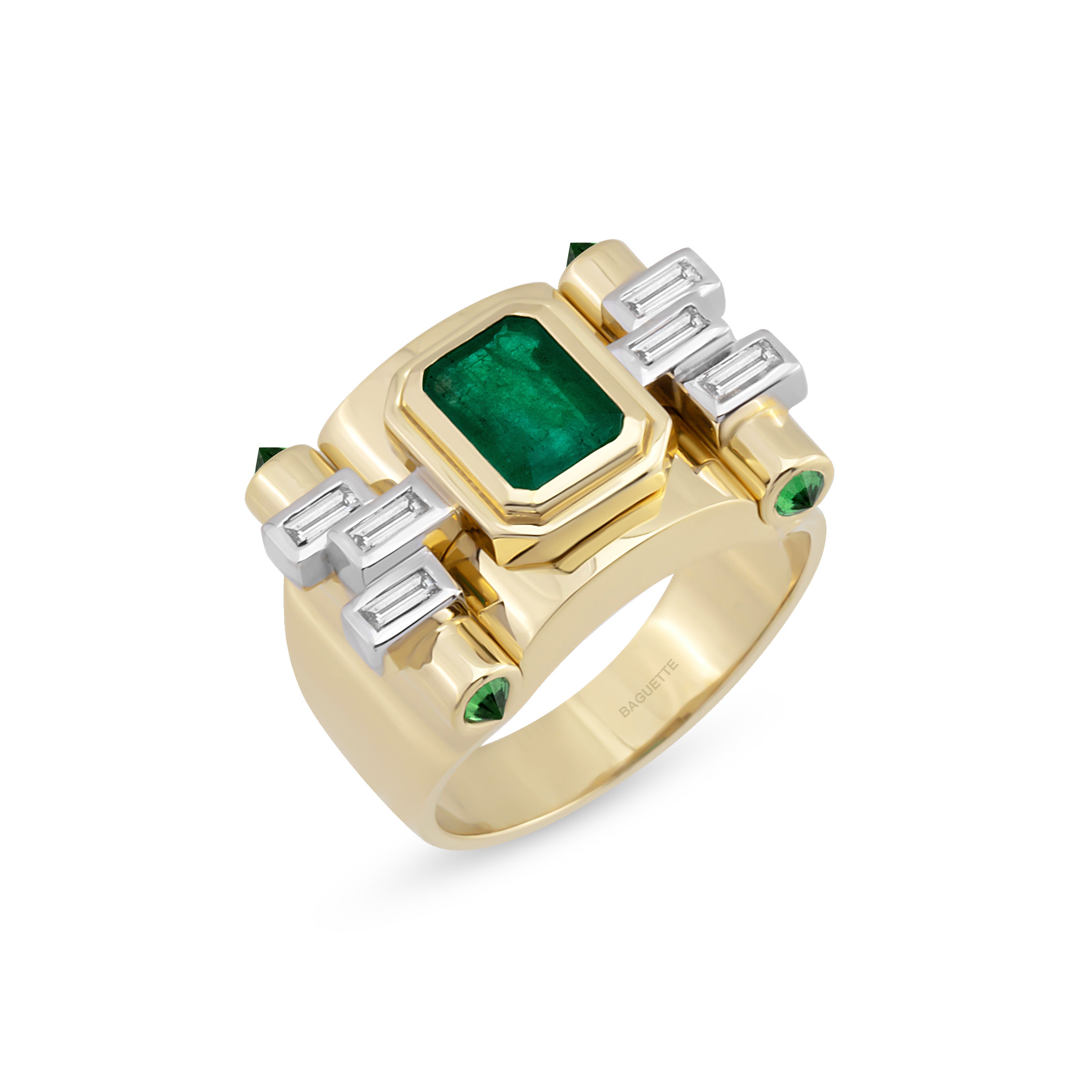 Greta Emerald Ring