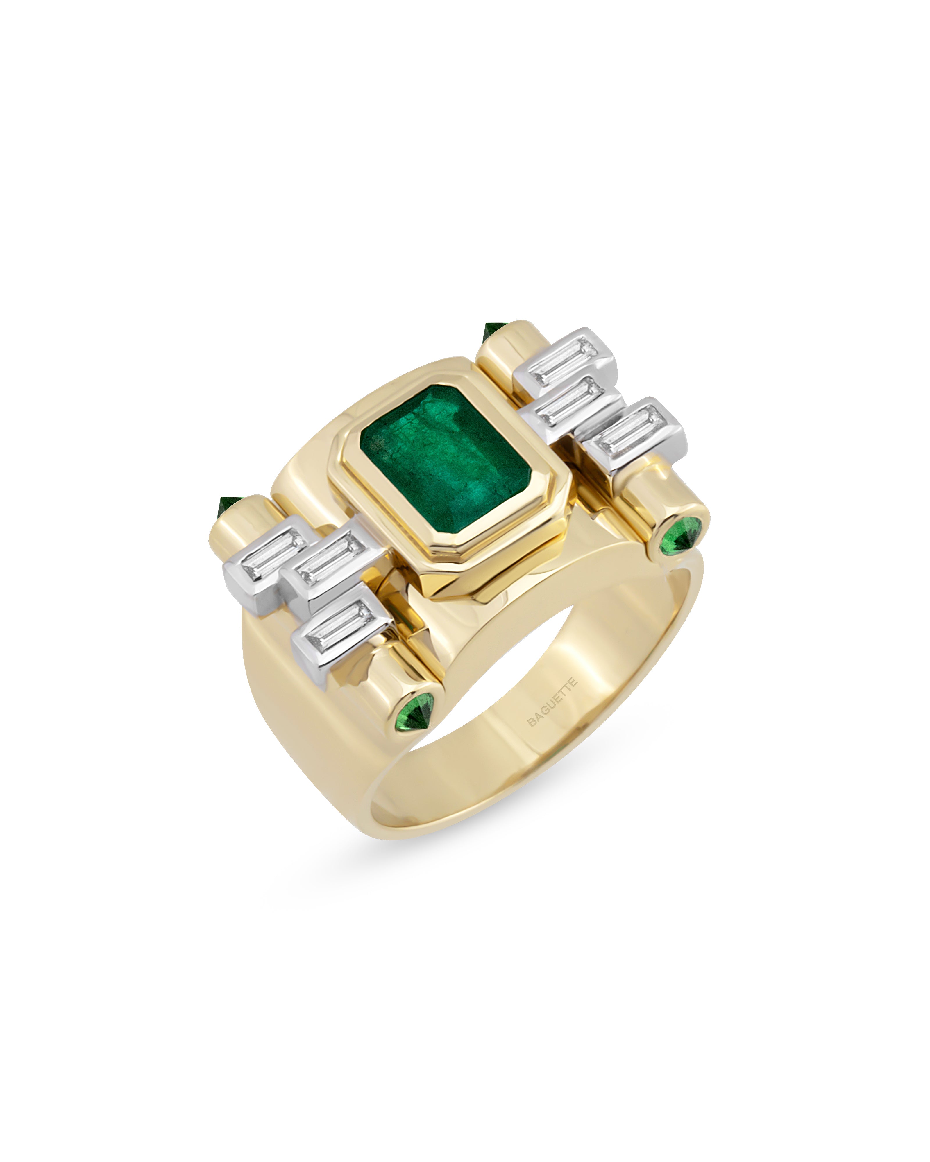 Greta Emerald Ring