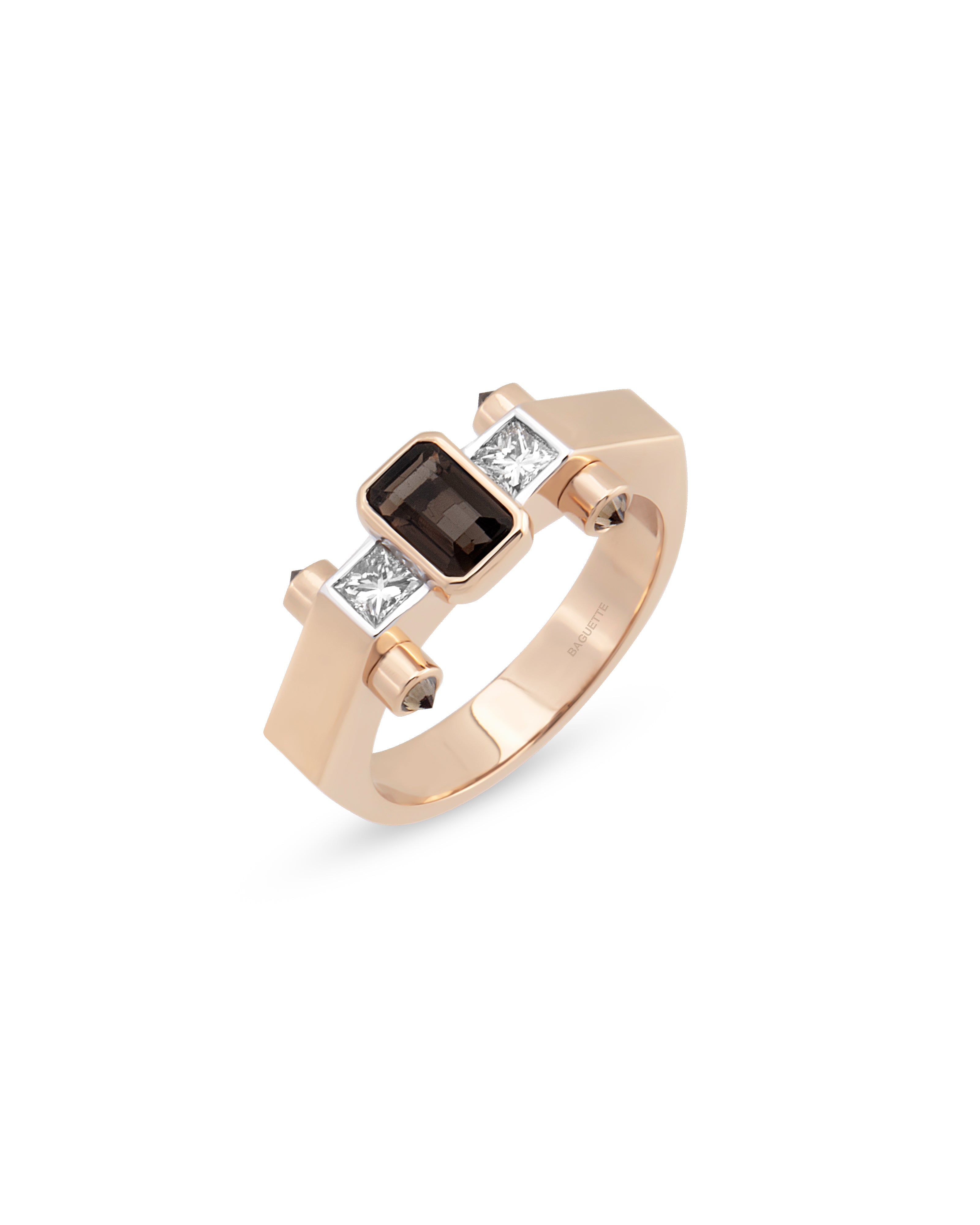 Janet Nova Smoky Topaz Ring
