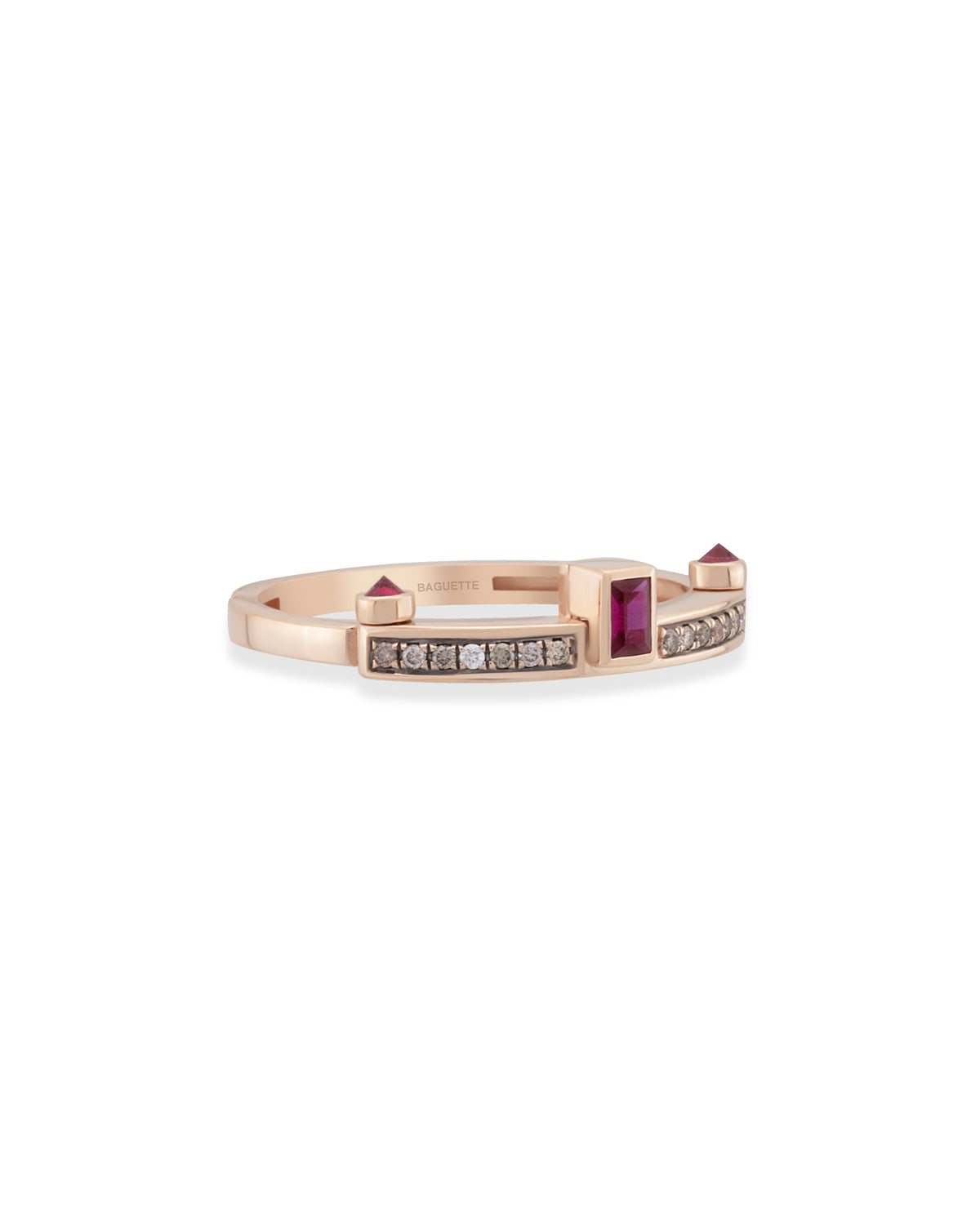 Gloria Petit Cognac Duo Ring