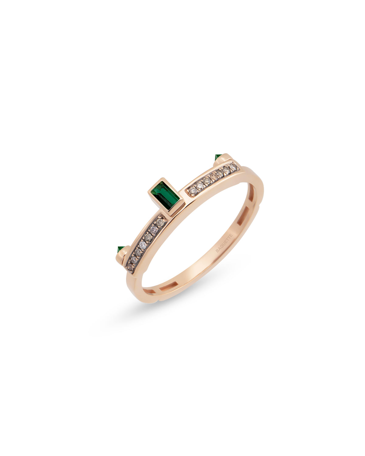 Gloria Petit Cognac Duo Ring