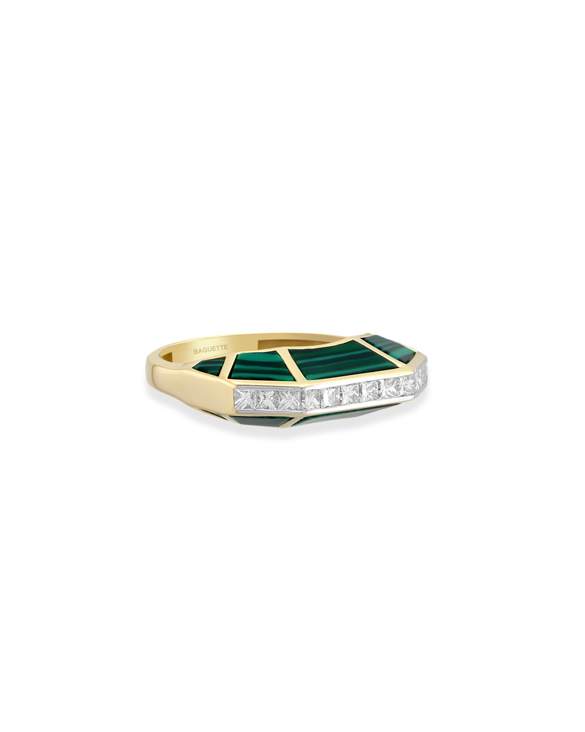 Jolin Malachite Ring