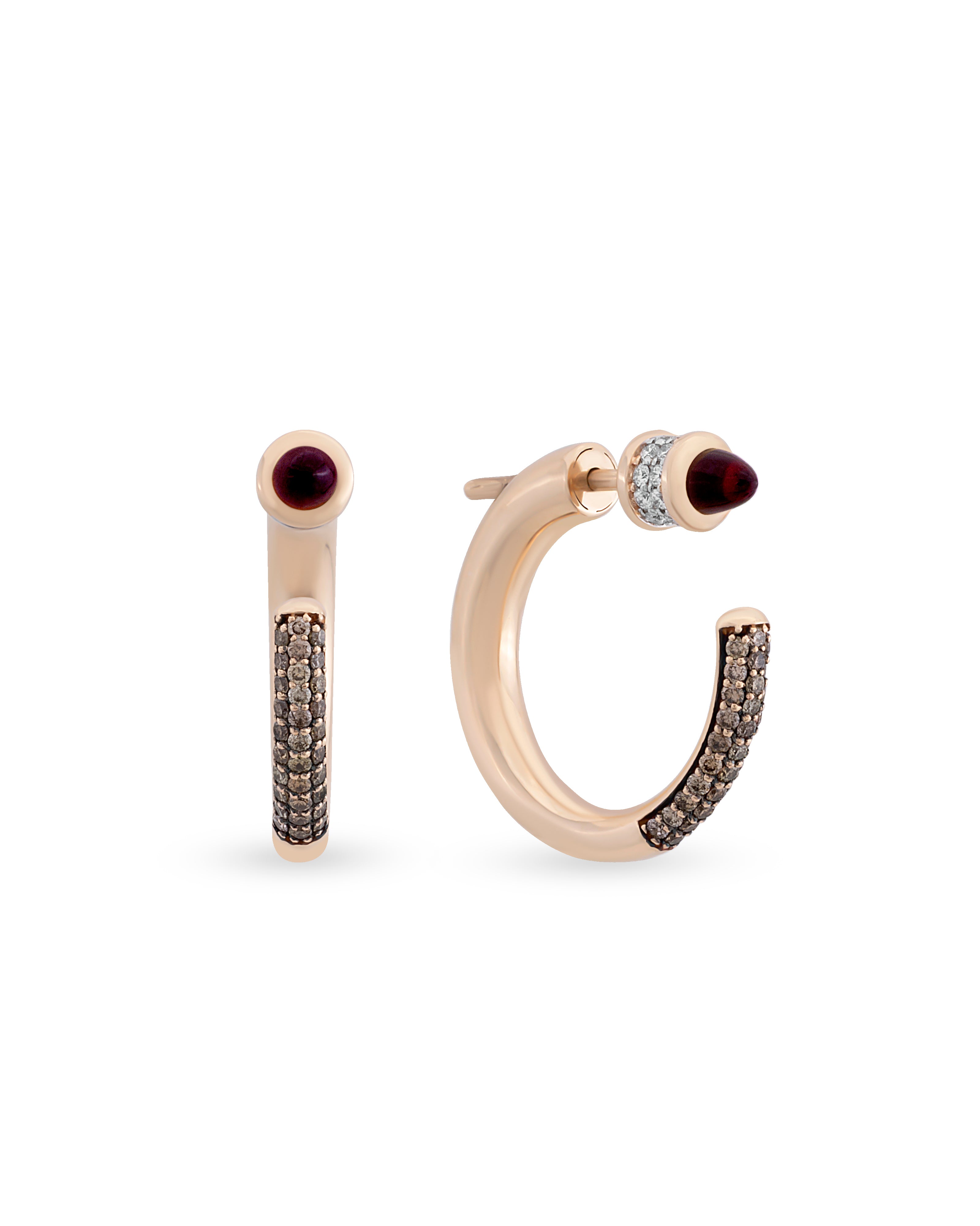 Gaia Petit Cognac Earrings