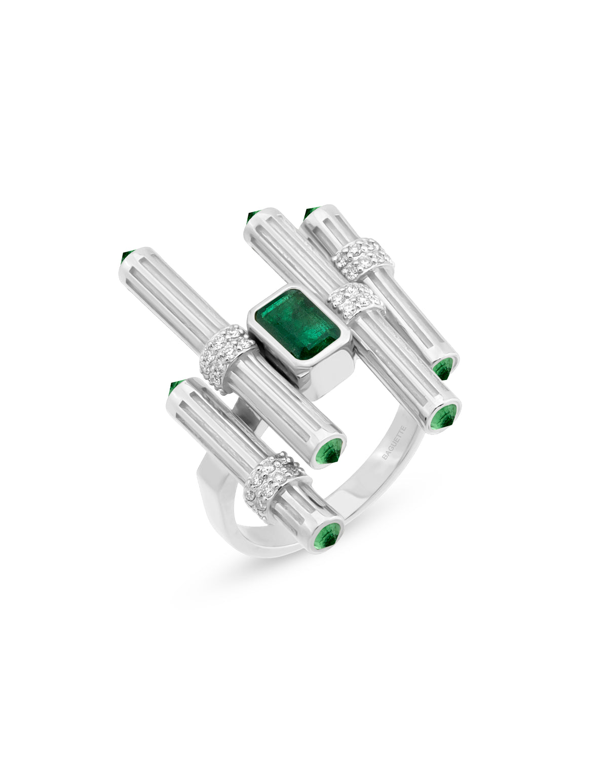 Gloria Ligna Emerald Ring