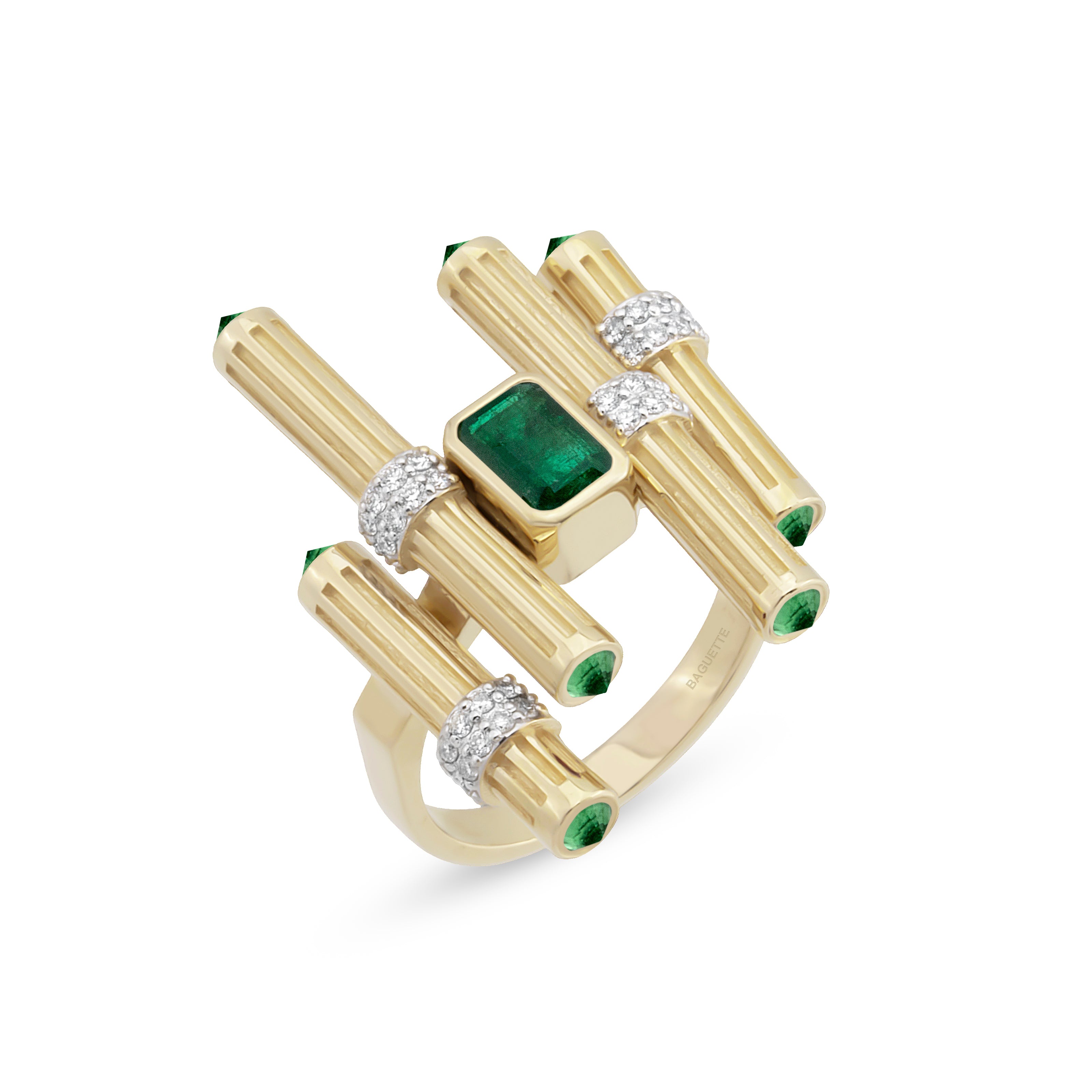 Gloria Ligna Emerald Ring