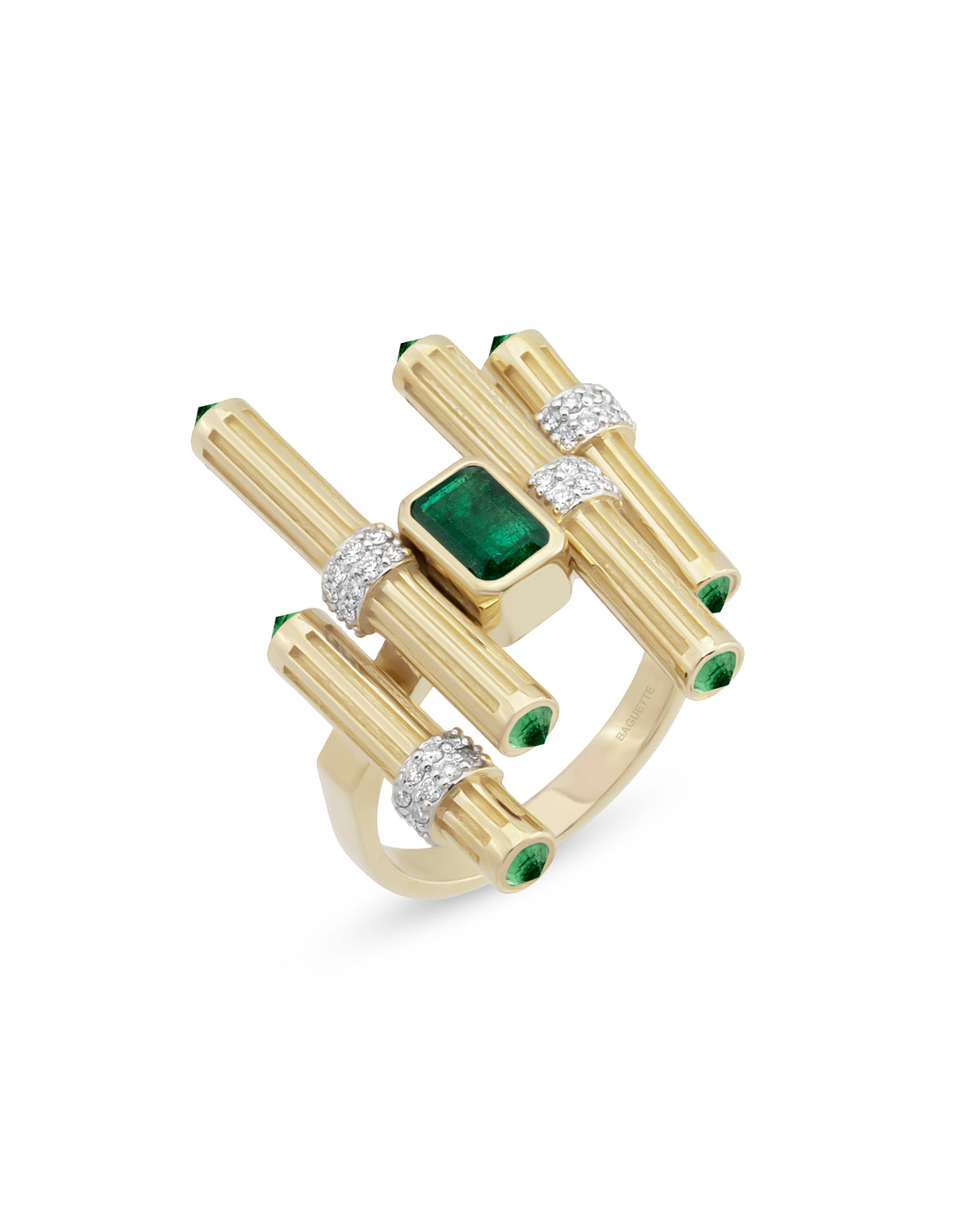 Gloria Ligna Emerald Ring