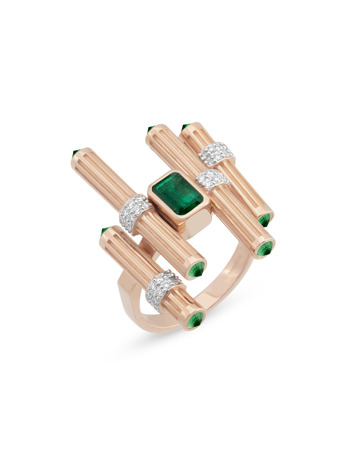 Gloria Ligna Emerald Ring