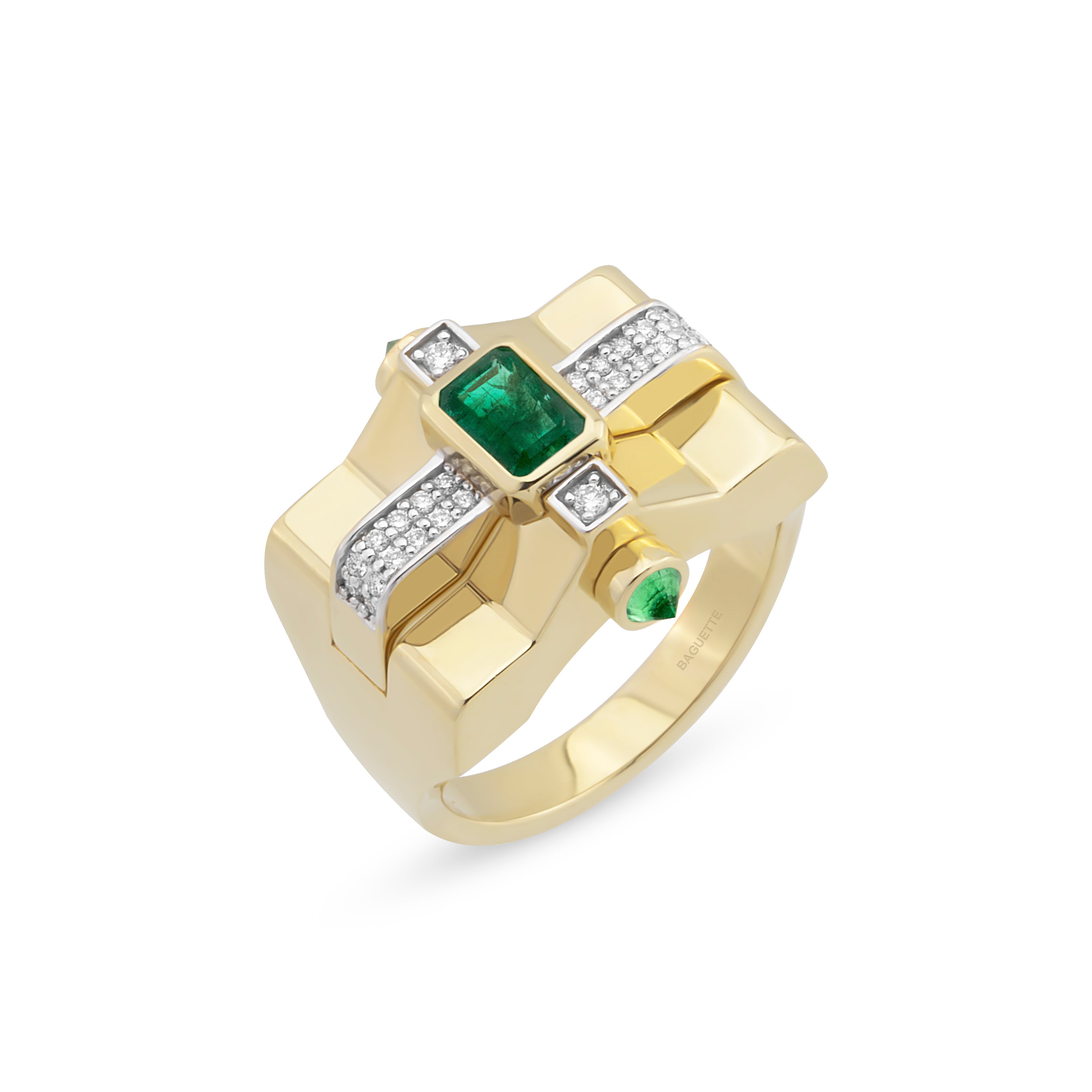 Emma Emerald Ring