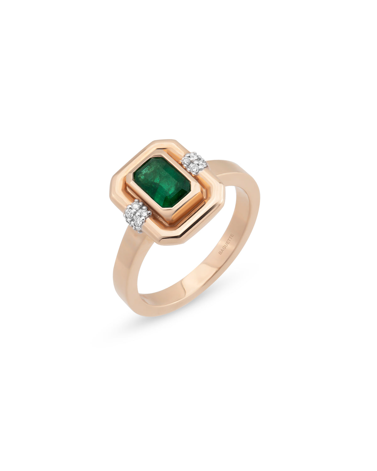 Sonya Emerald Pinky Ring