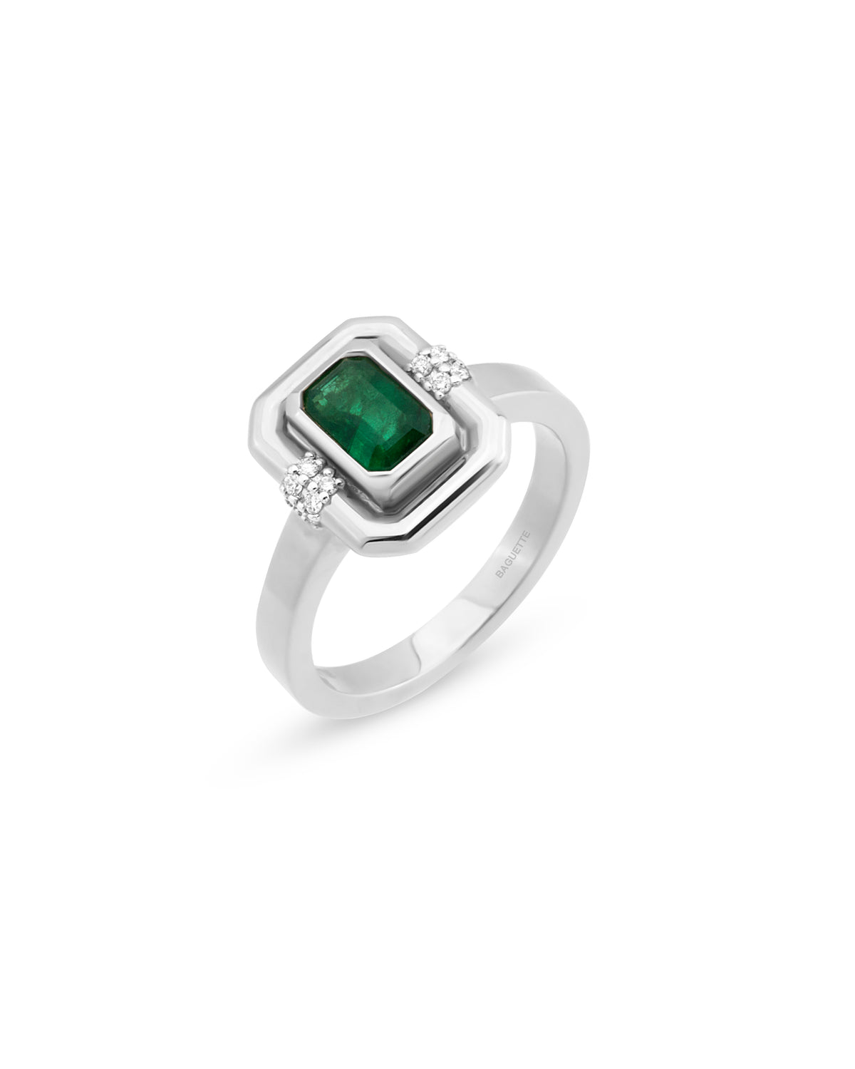Sonya Emerald Pinky Ring
