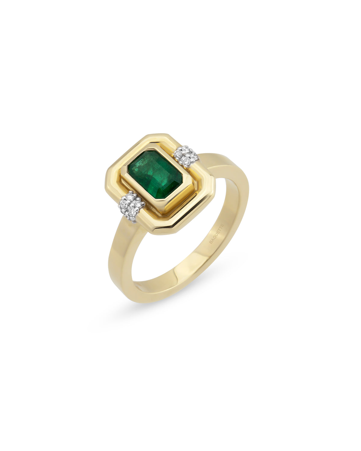 Sonya Emerald Pinky Ring