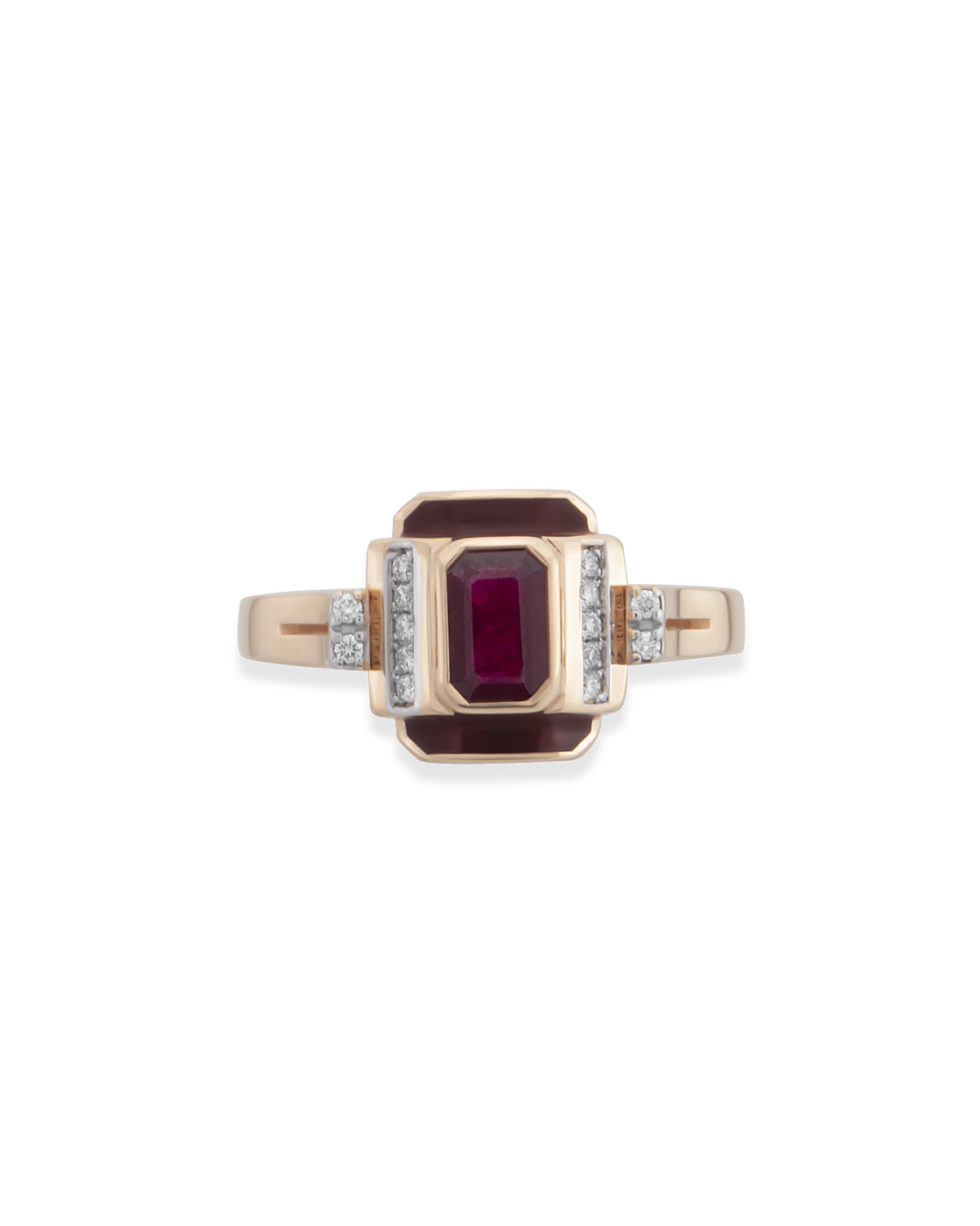 Sonya Enamel Ring