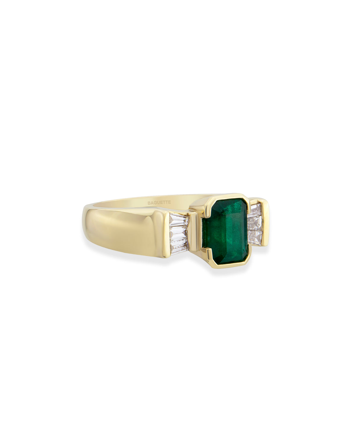 Janet Emerald Ring