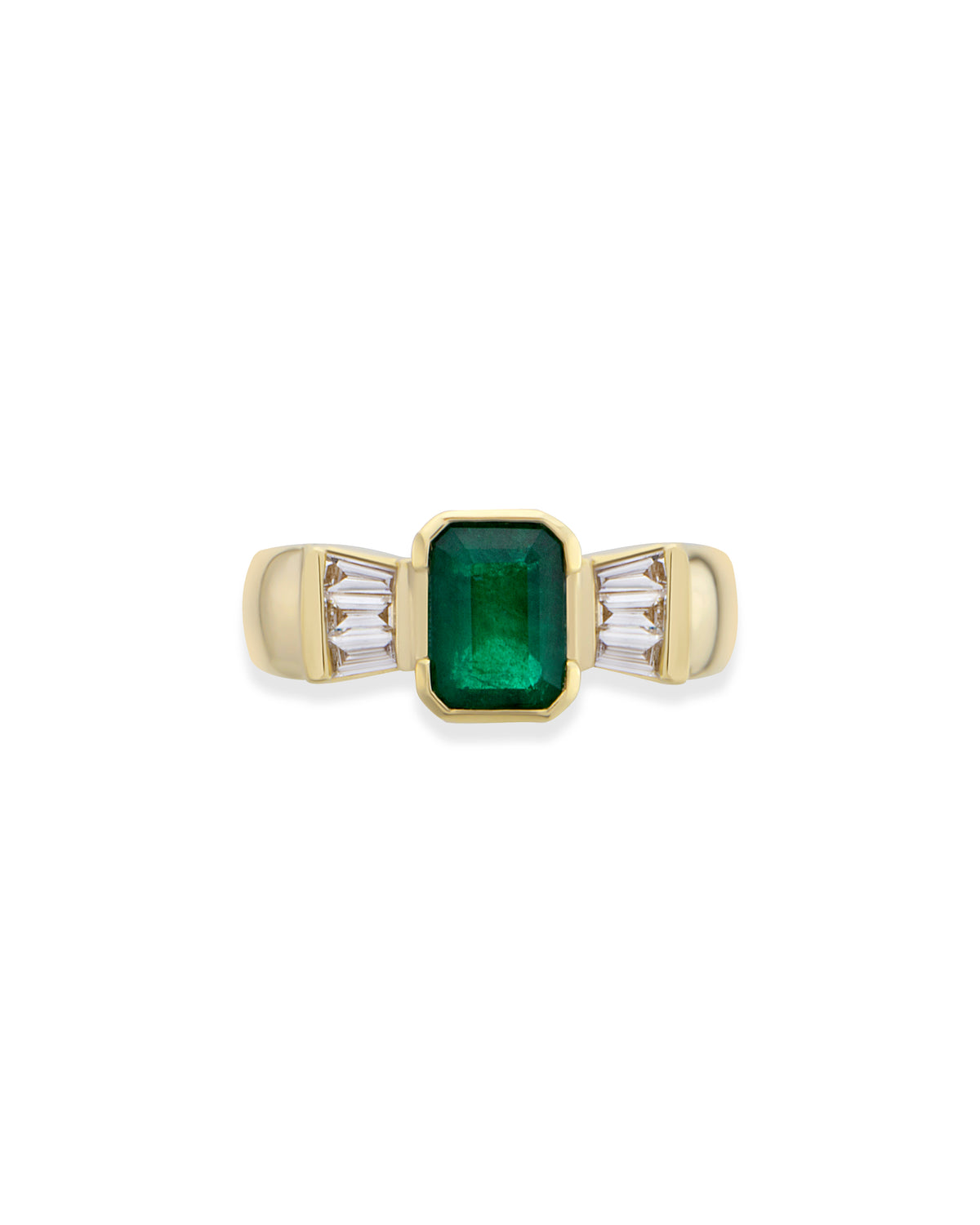 Janet Emerald Ring