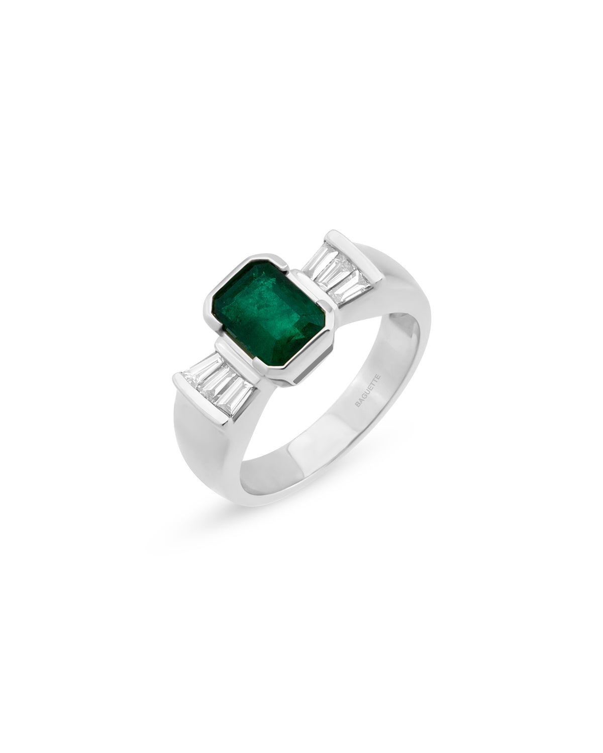 Janet Emerald Ring