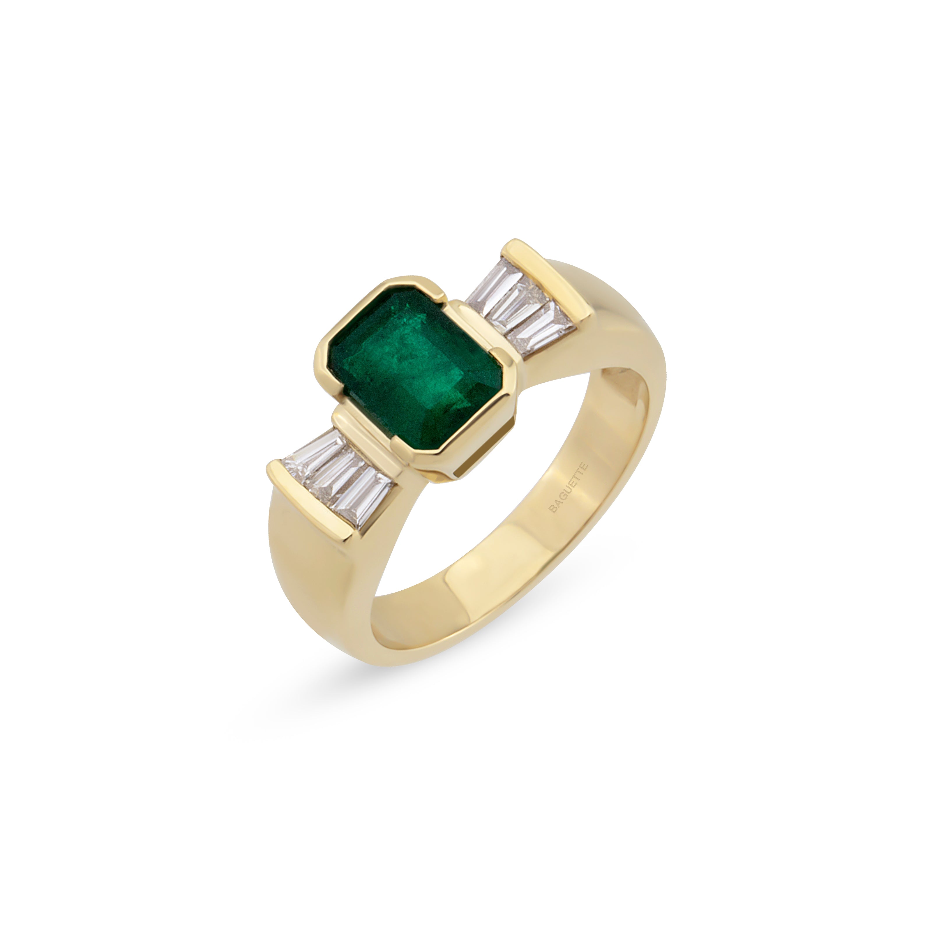 Janet Emerald Ring