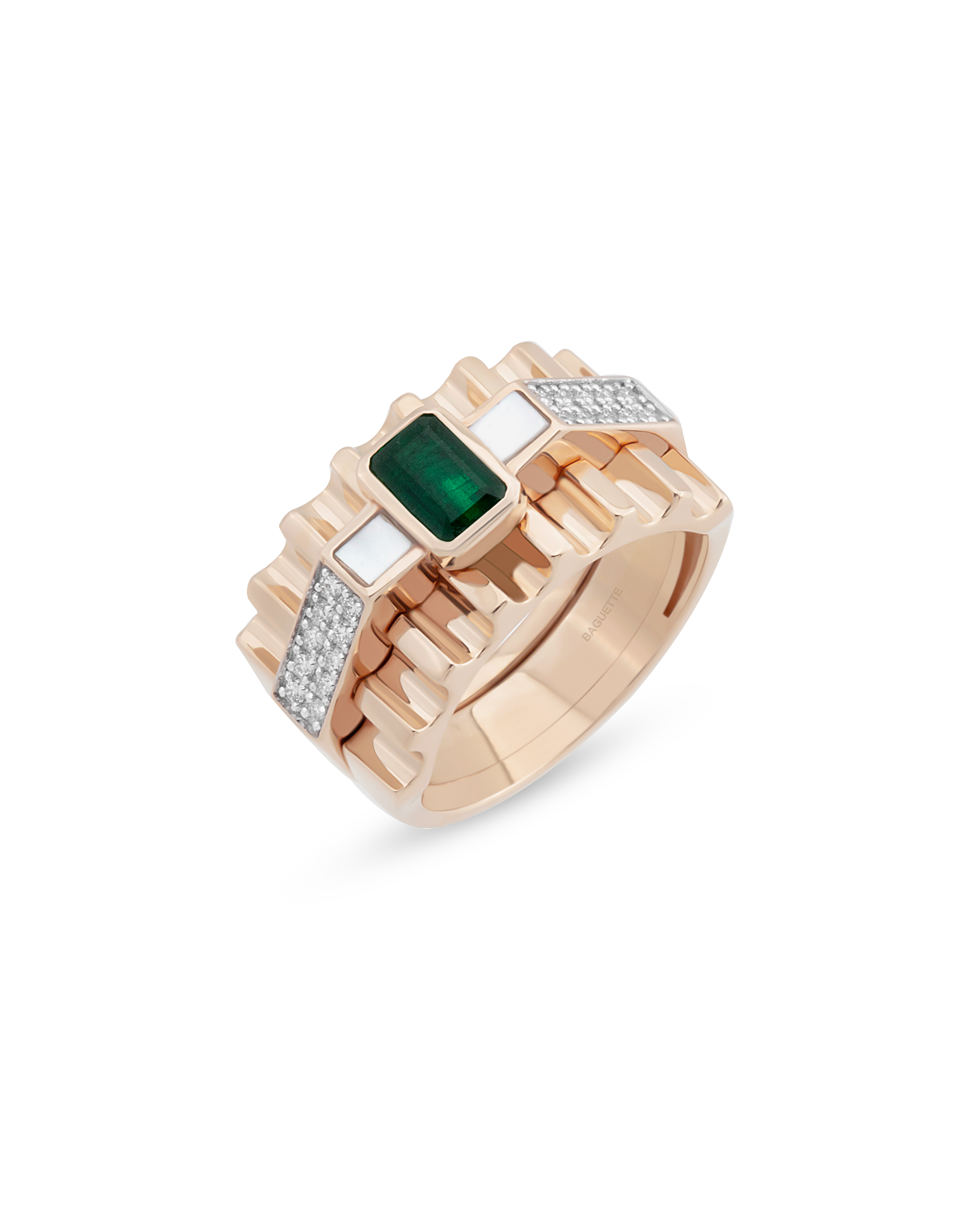 Audelia Emerald Ring