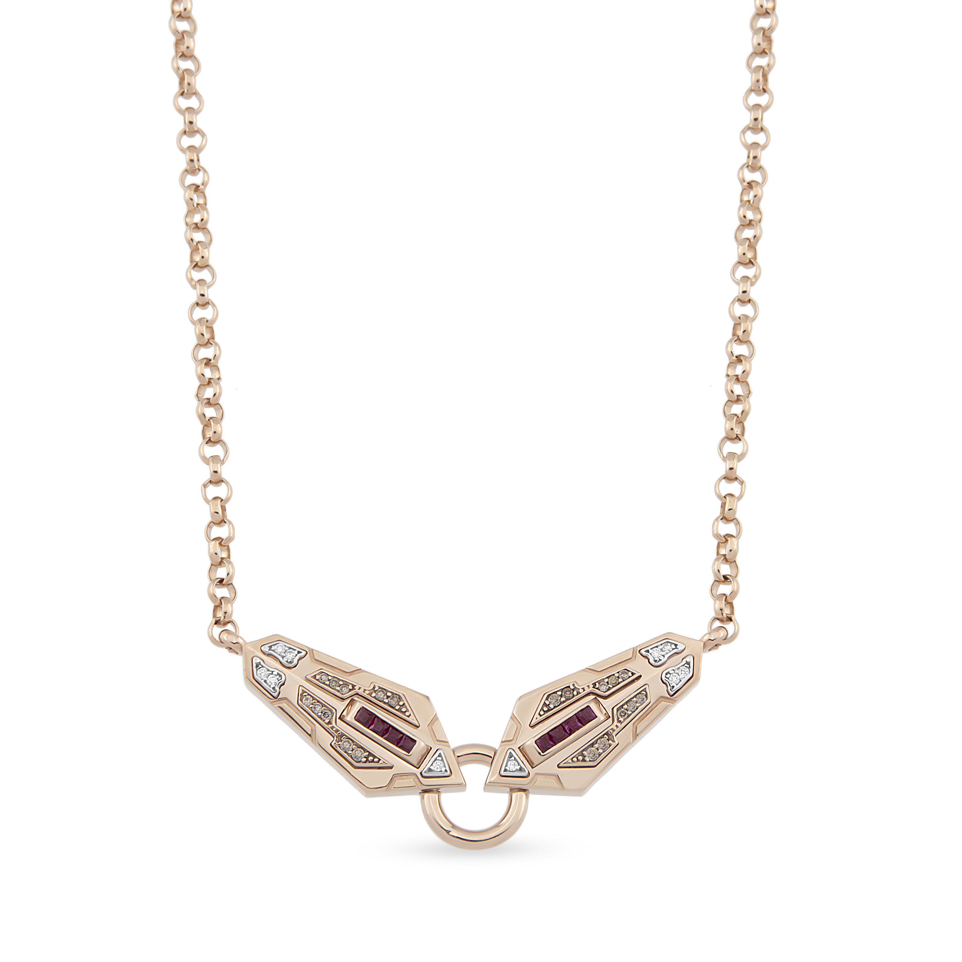 Jezebelle Petit Cognac Necklace
