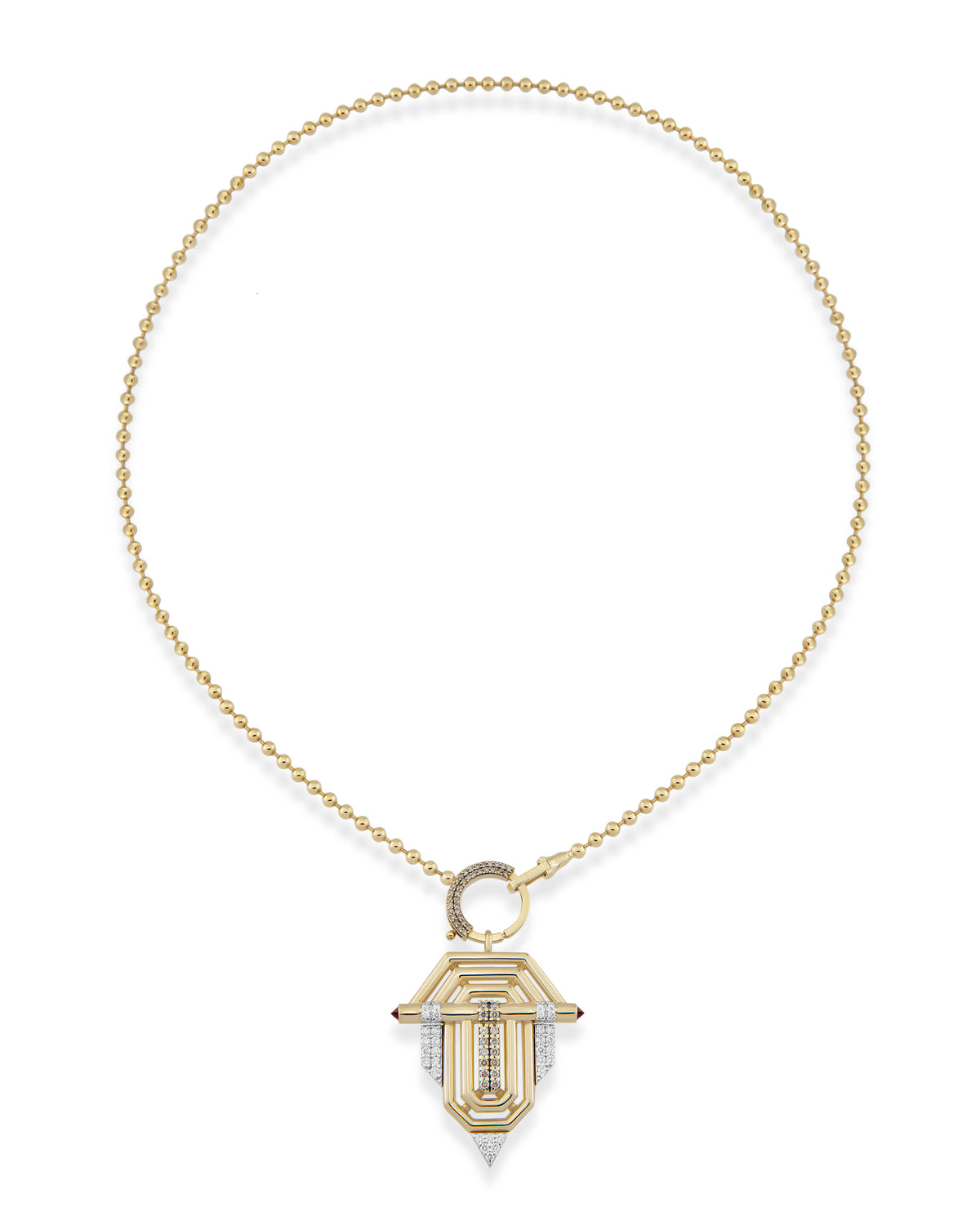 Sienna Lock Necklace
