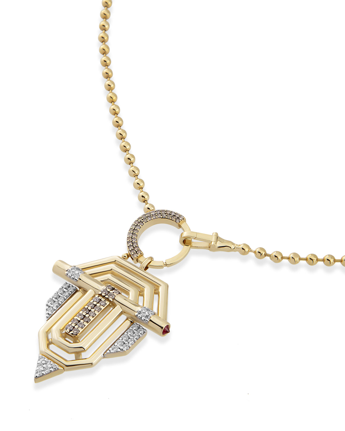 Sienna Lock Necklace