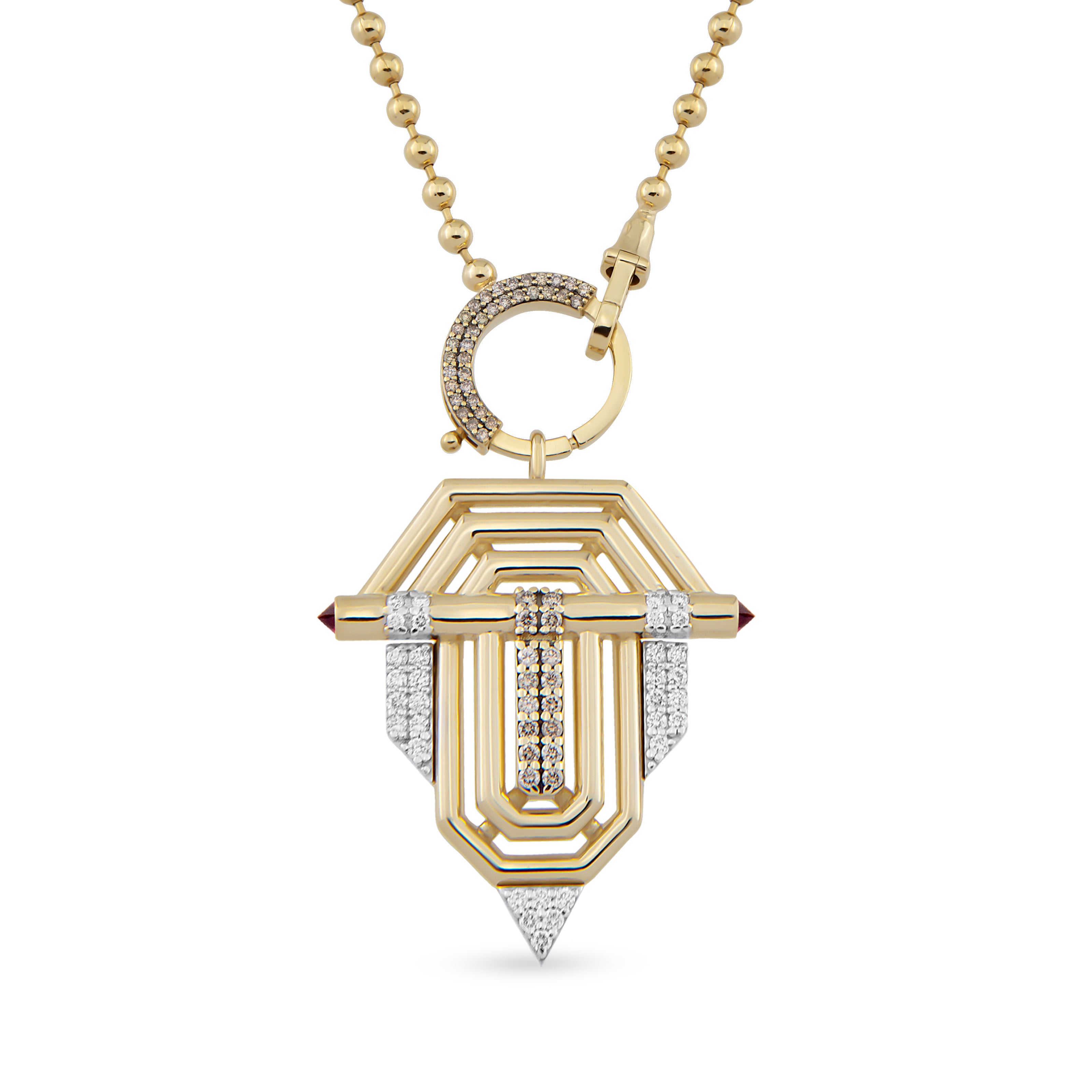 Sienna Lock Necklace