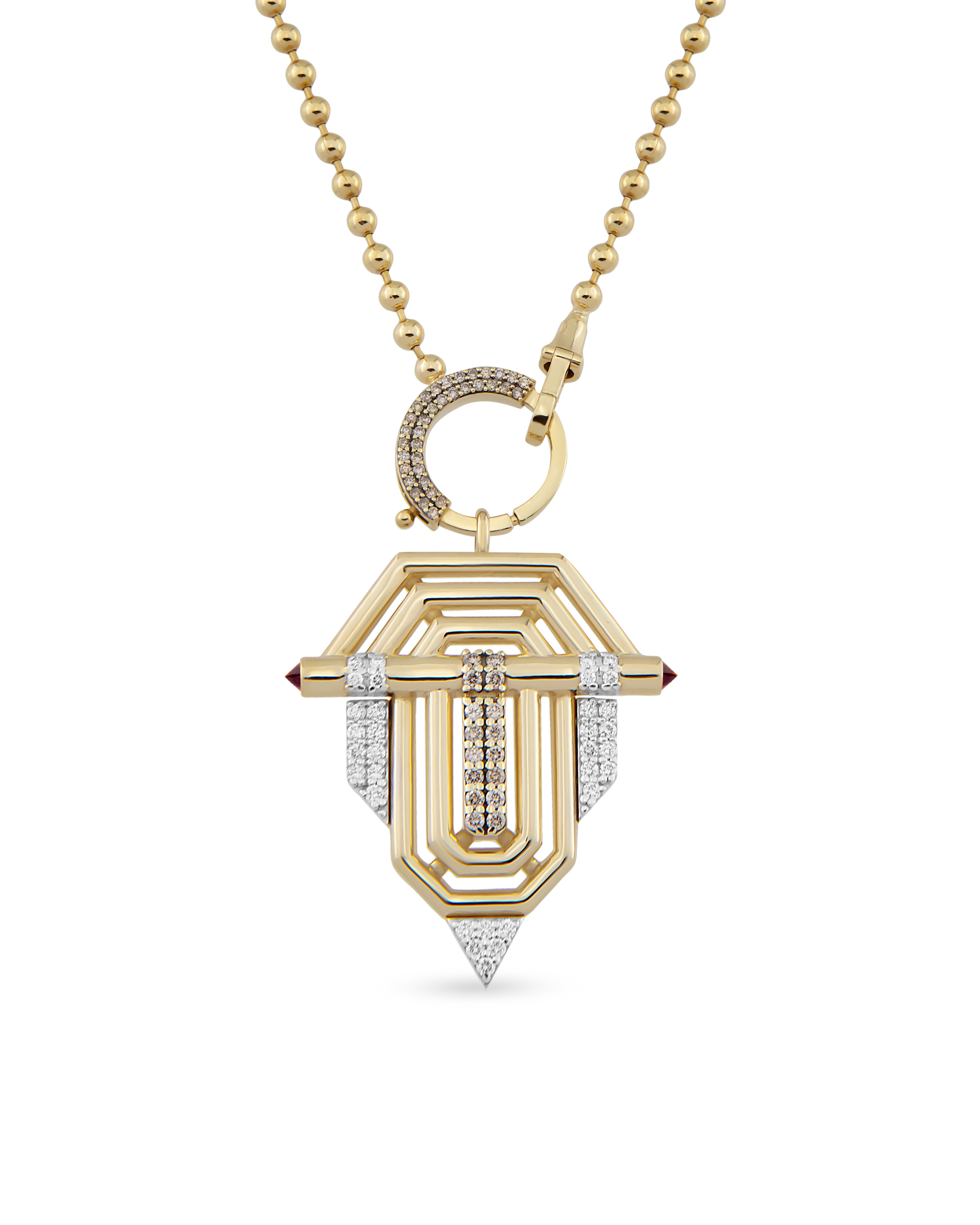 Sienna Lock Necklace