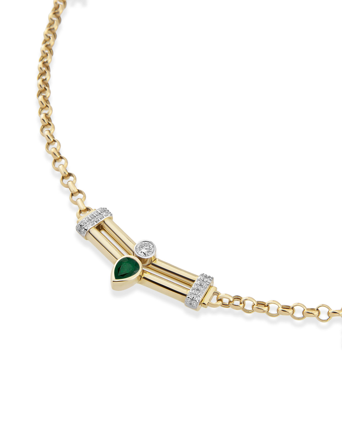 Nova Emerald Necklace