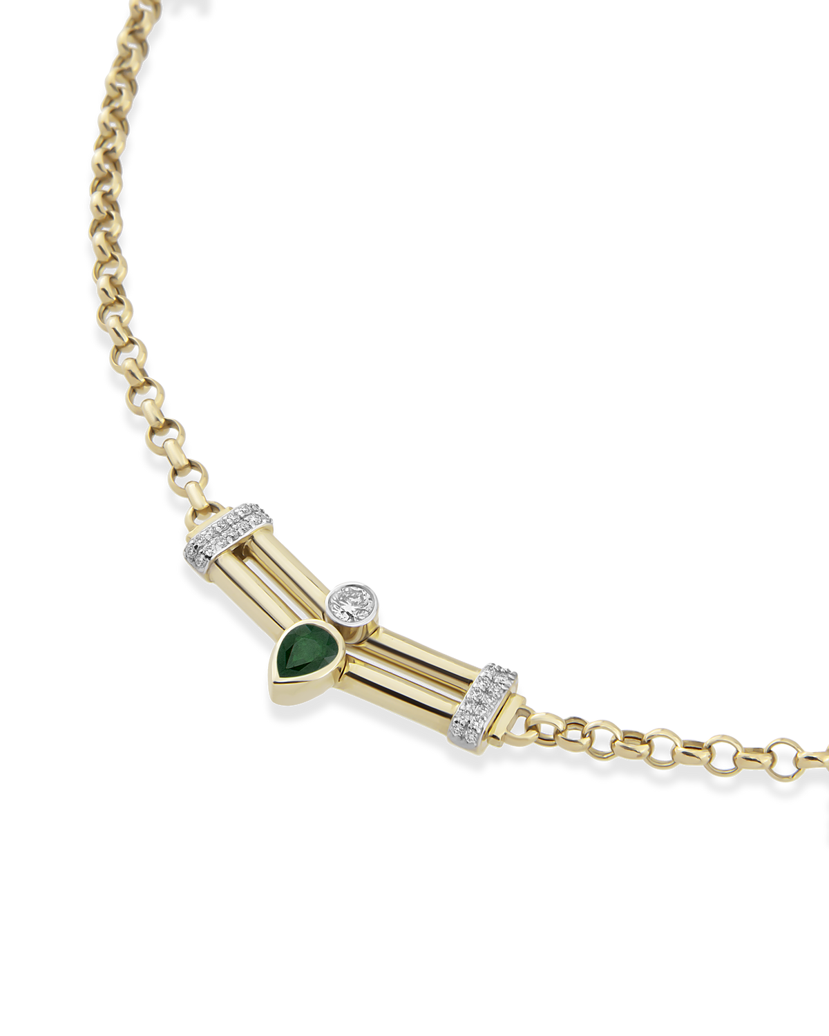 Nova Emerald Necklace